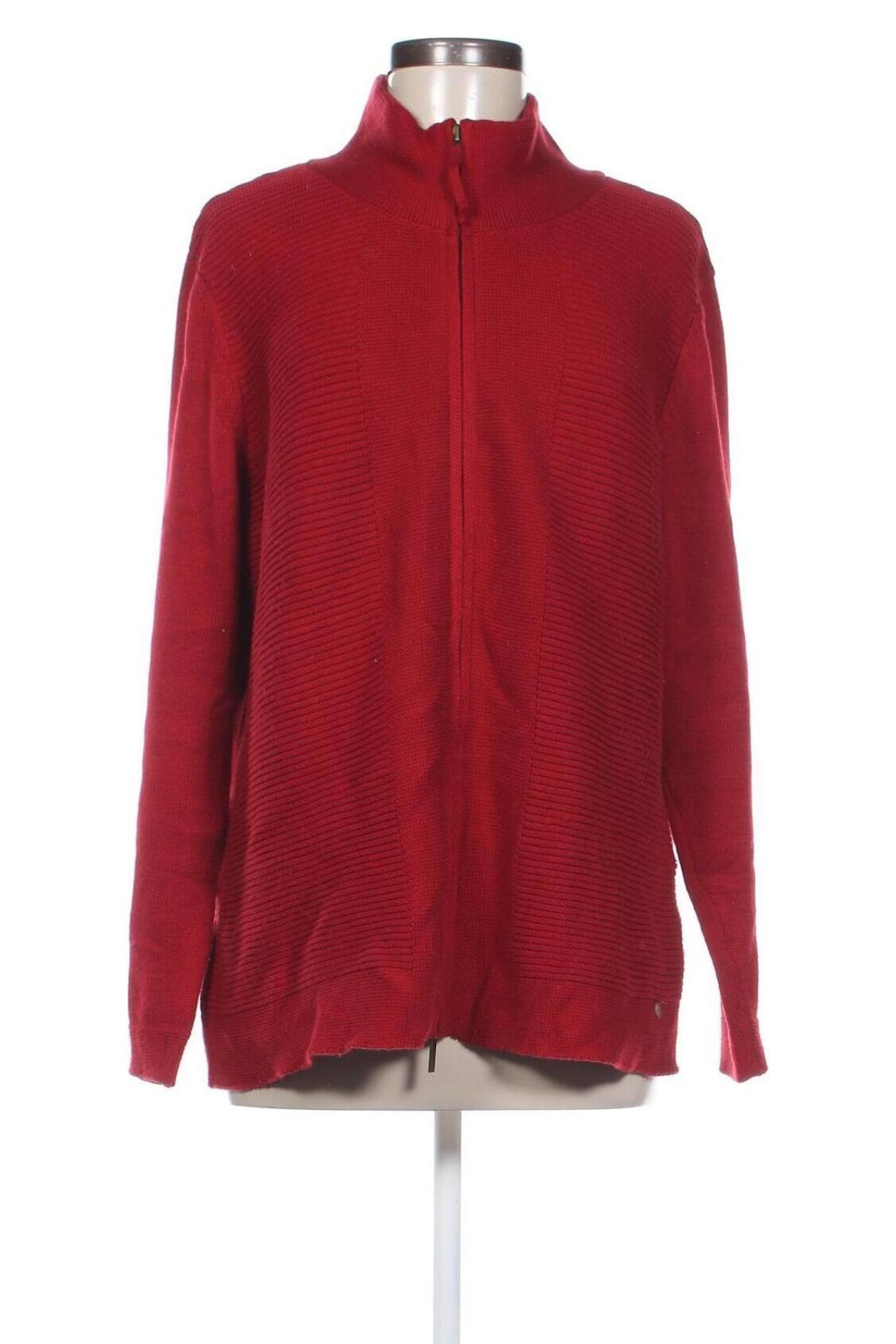 Damen Strickjacke Olsen, Größe XXL, Farbe Rot, Preis 28,99 €