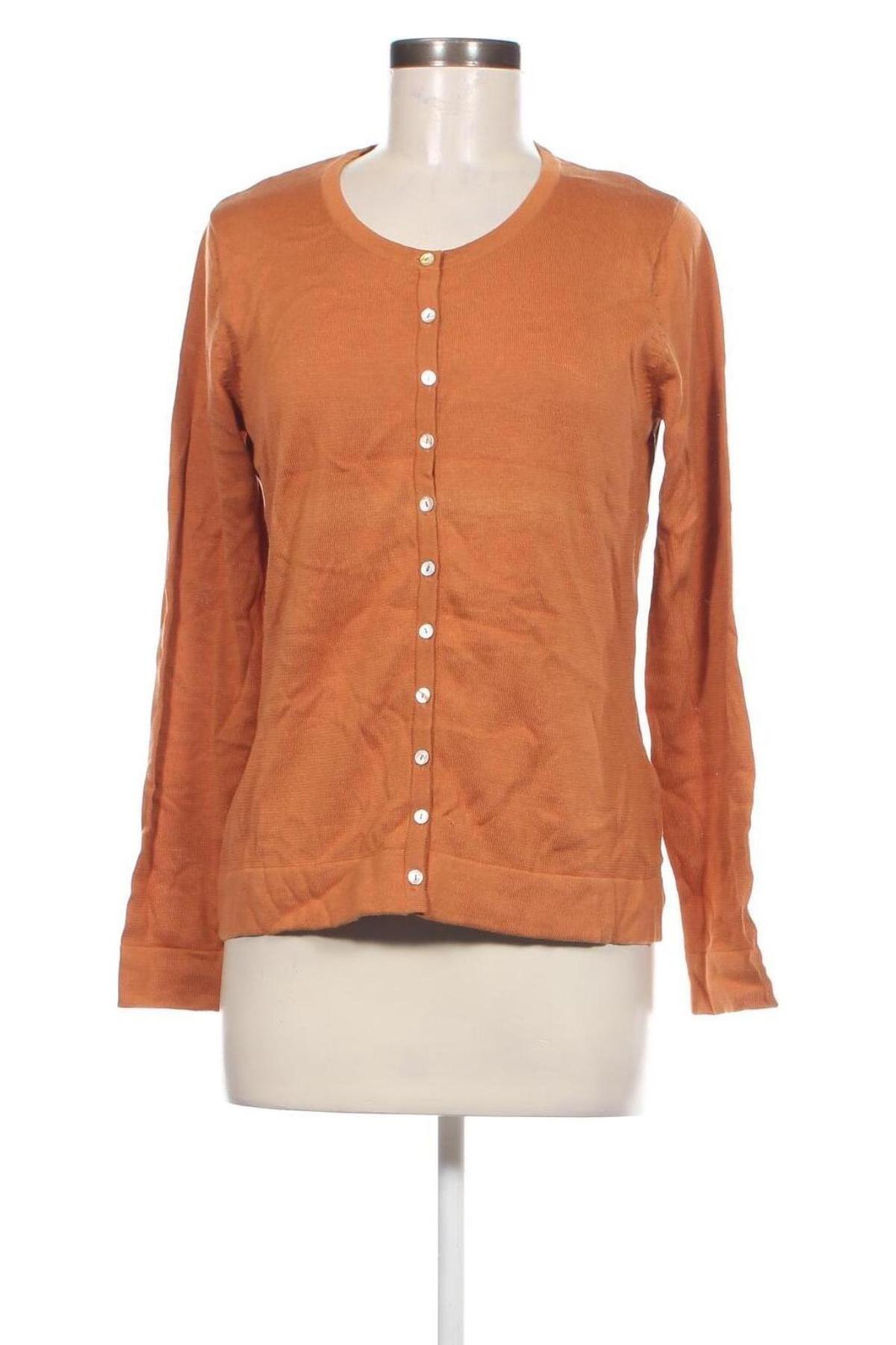 Damen Strickjacke Peter Hahn, Größe M, Farbe Orange, Preis € 43,49