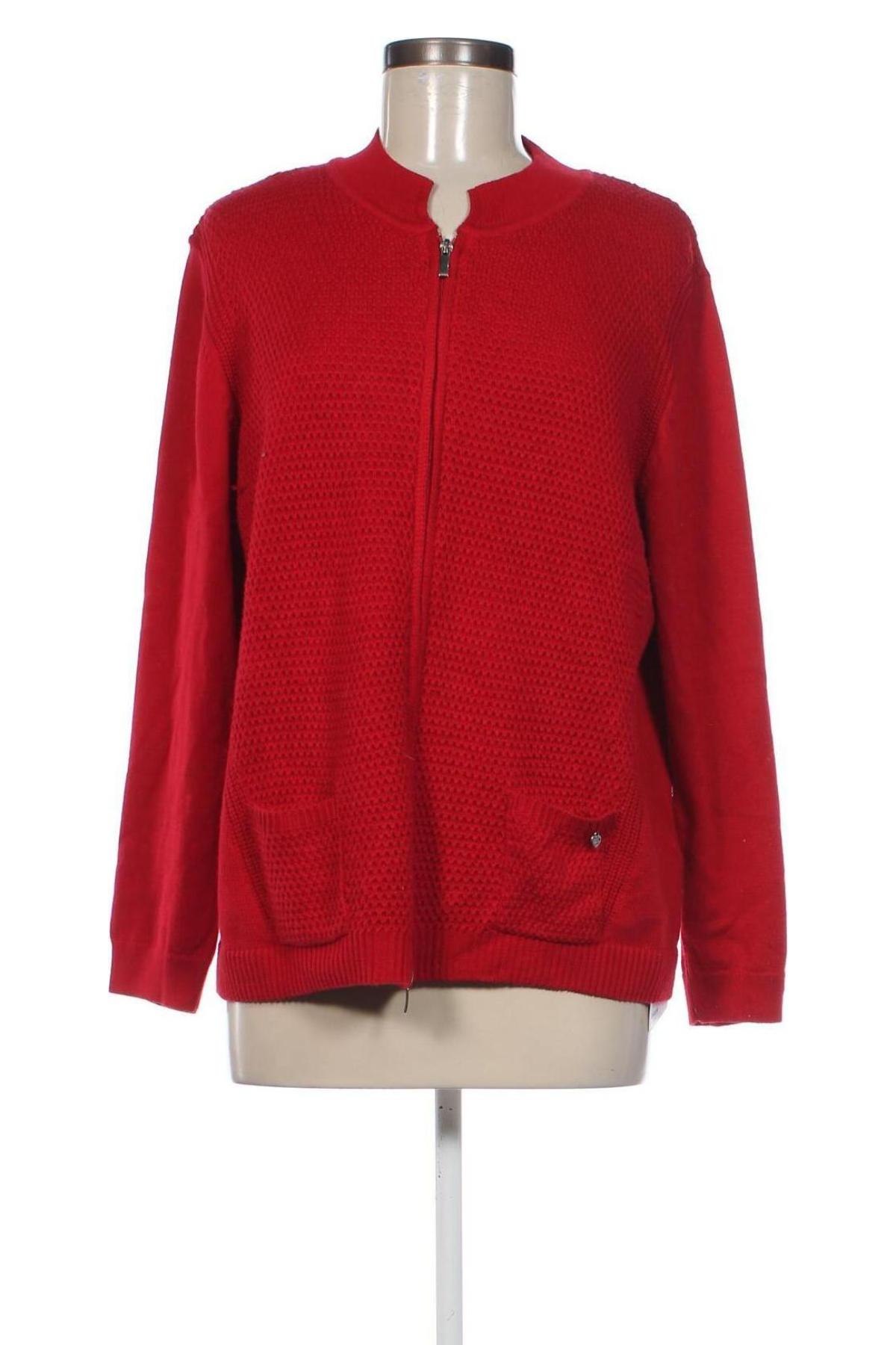 Damen Strickjacke Rabe 1920, Größe XL, Farbe Rot, Preis € 43,49