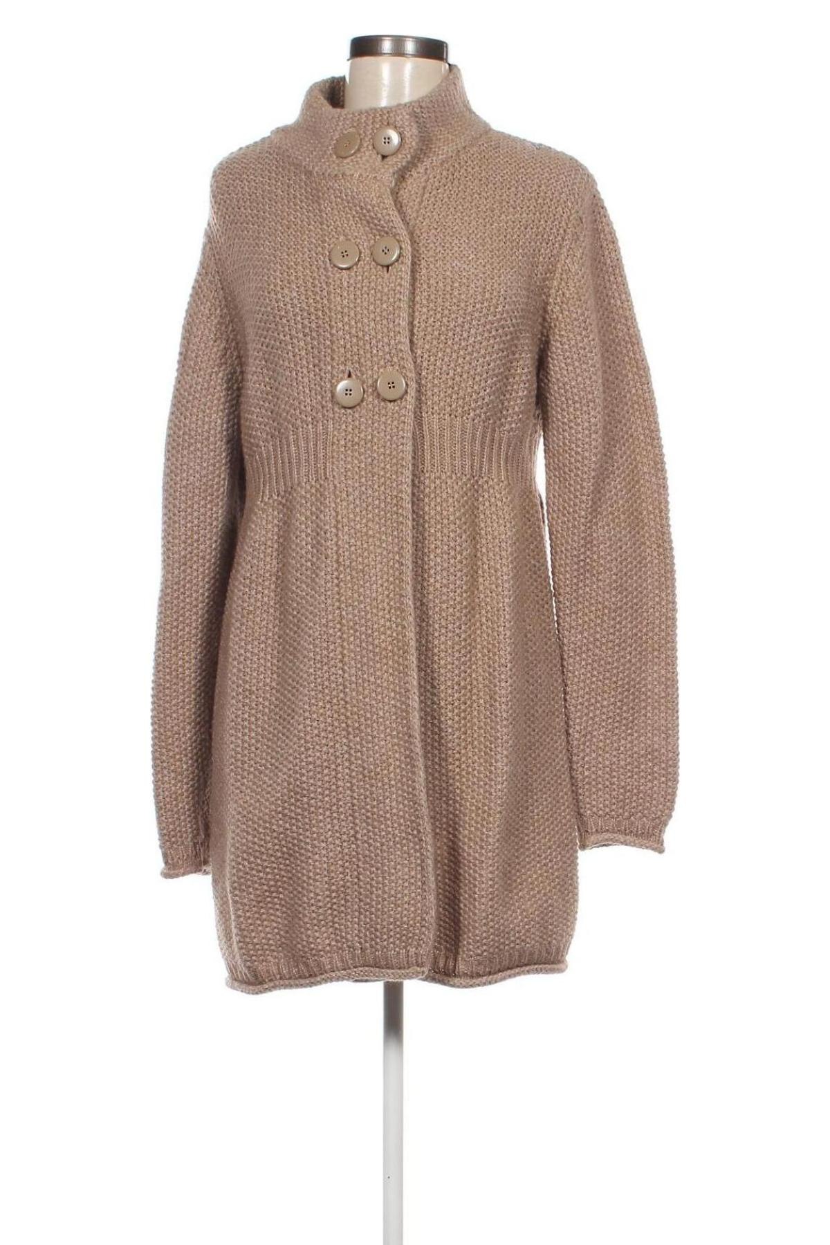 Damen Strickjacke Undercolors Of Benetton, Größe L, Farbe Beige, Preis € 20,97