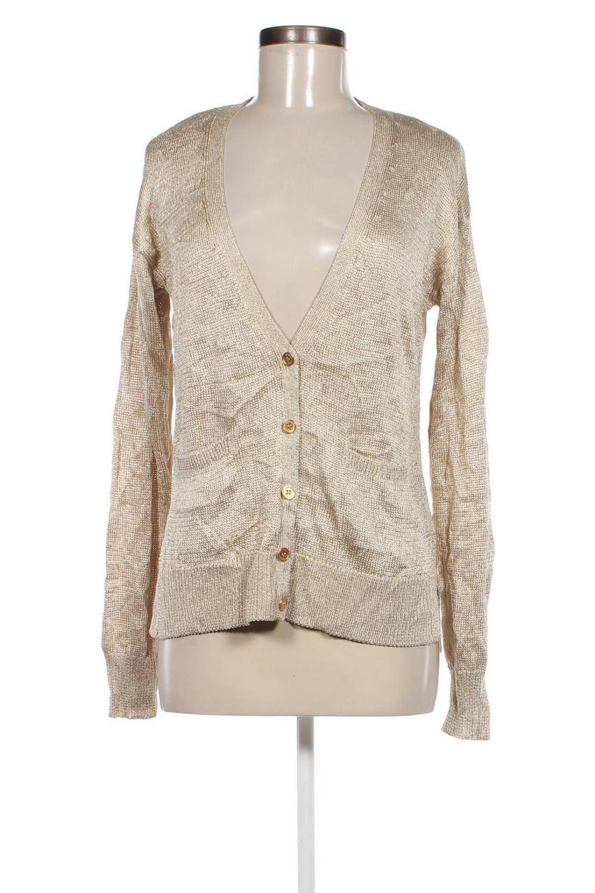 Cardigan de damă Vince Camuto, Mărime M, Culoare Auriu, Preț 134,99 Lei