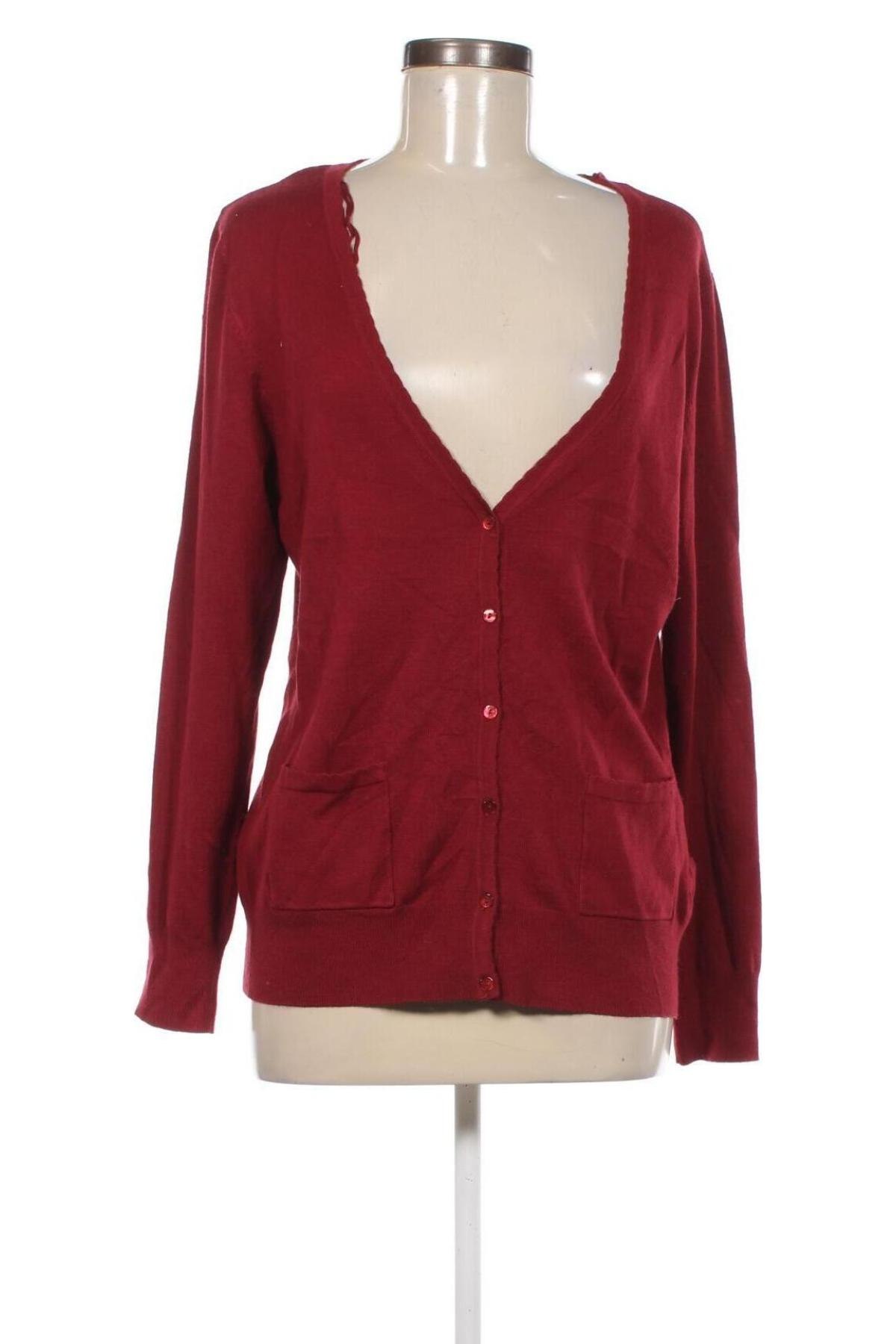 Damen Strickjacke Yessica, Größe L, Farbe Rot, Preis € 20,49