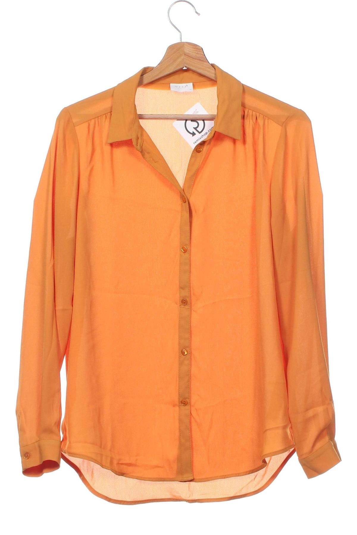 Damenbluse VILA, Größe XS, Farbe Orange, Preis € 10,23