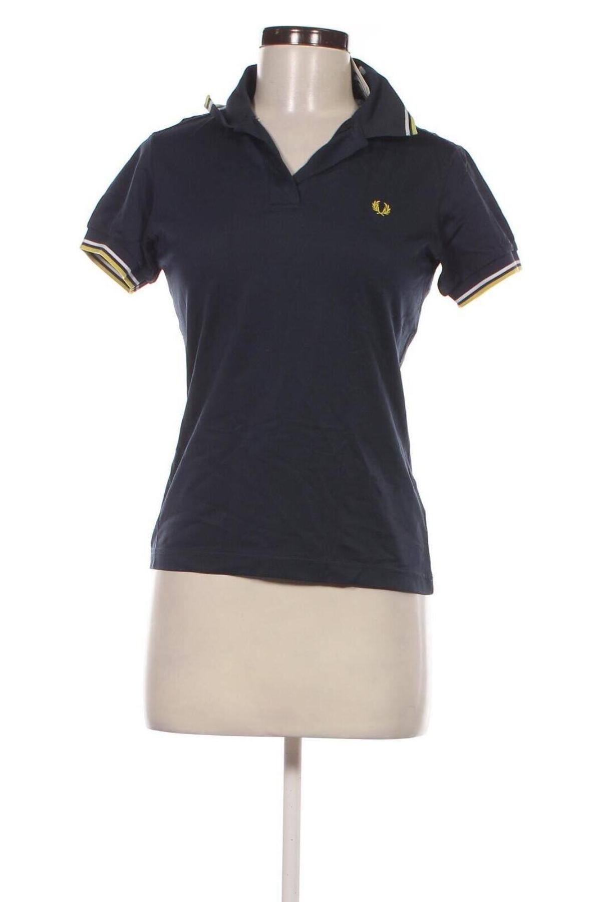 Dámske tričko Fred Perry, Veľkosť M, Farba Modrá, Cena  14,00 €