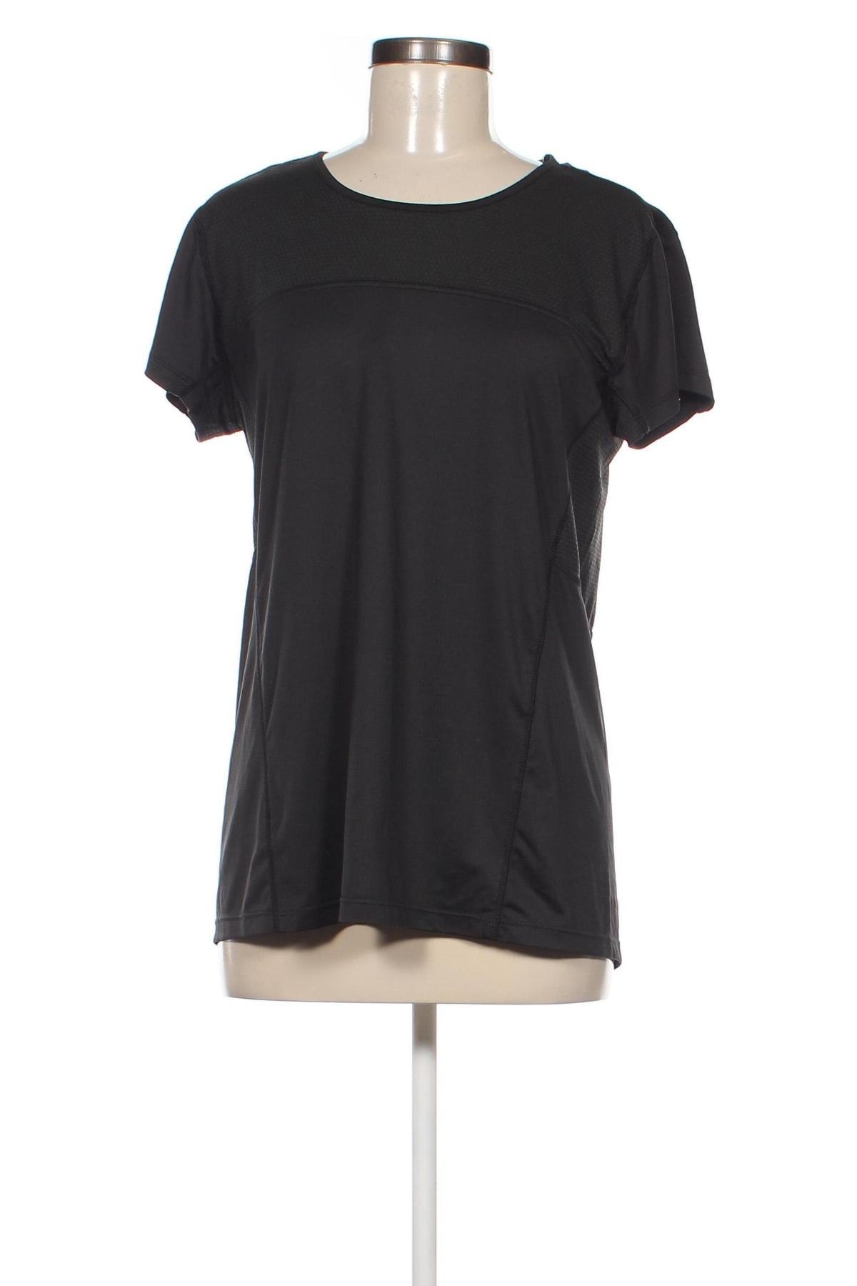 Γυναικείο t-shirt H&M Sport, Μέγεθος L, Χρώμα Μαύρο, Τιμή 7,22 €