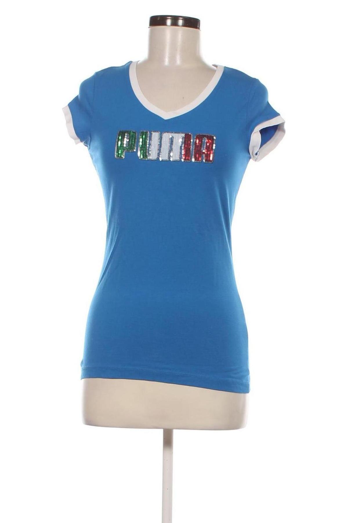 Damen T-Shirt PUMA, Größe M, Farbe Blau, Preis € 8,99