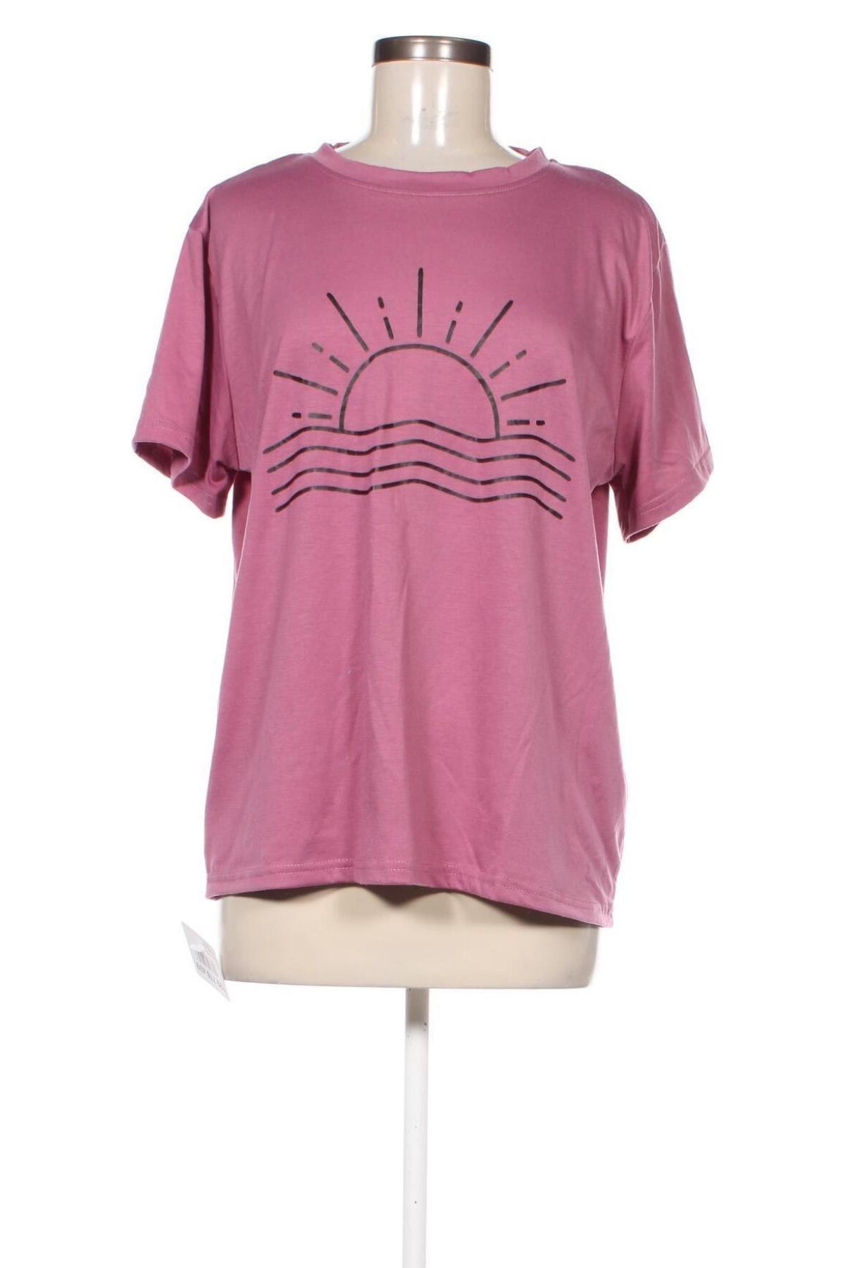 Damen T-Shirt SHEIN, Größe XXL, Farbe Rosa, Preis € 8,70