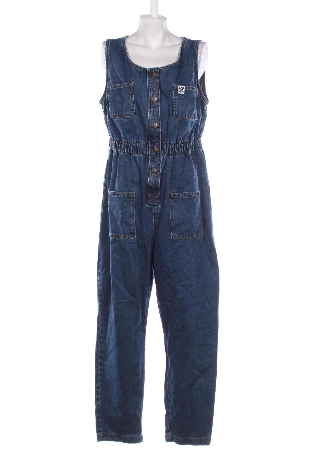 Langer Damen-Overall Lucy & Yak, Größe XL, Farbe Blau, Preis 47,99 €