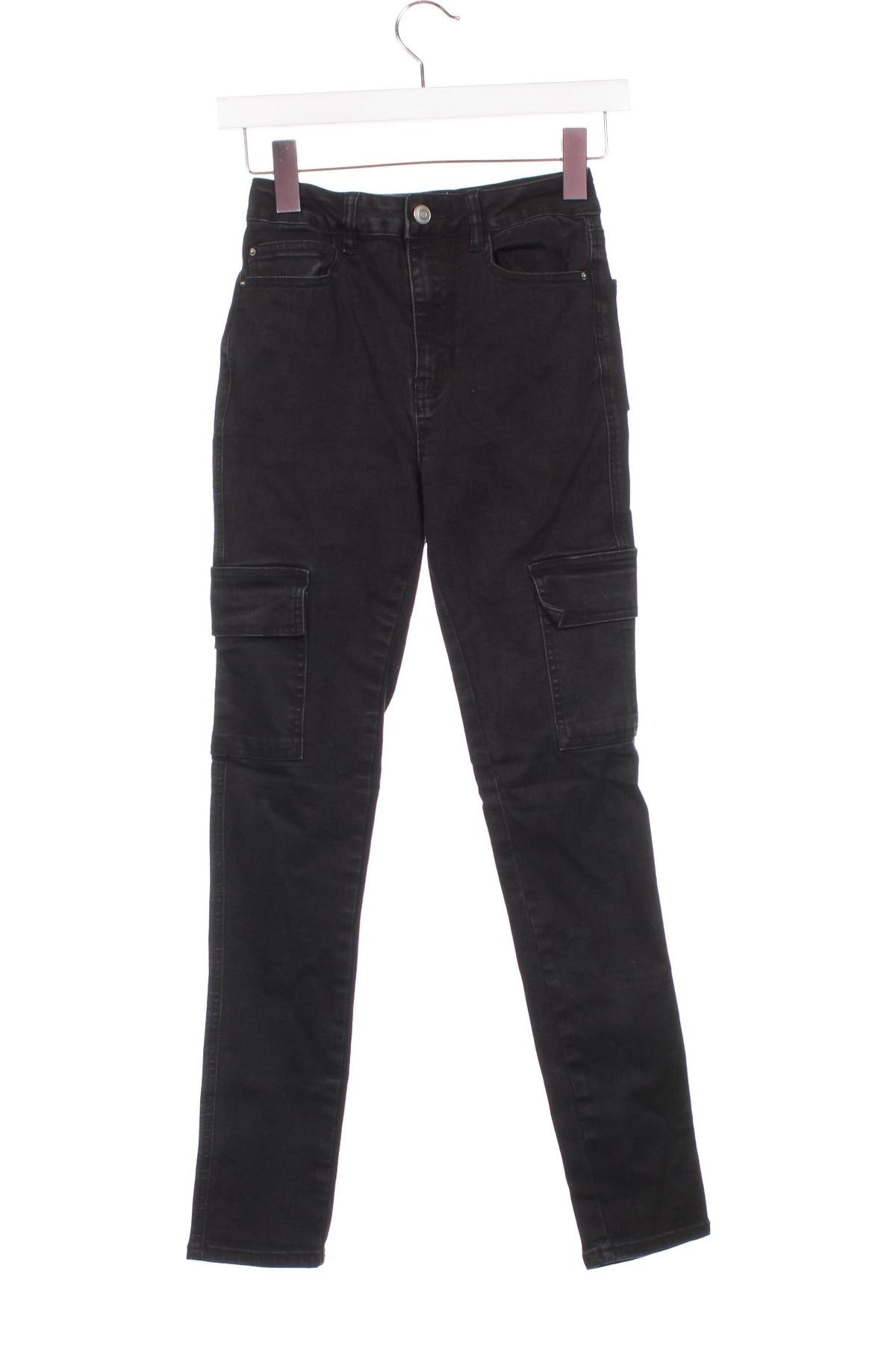 Damen Jeans, Größe XXS, Farbe Schwarz, Preis 9,49 €