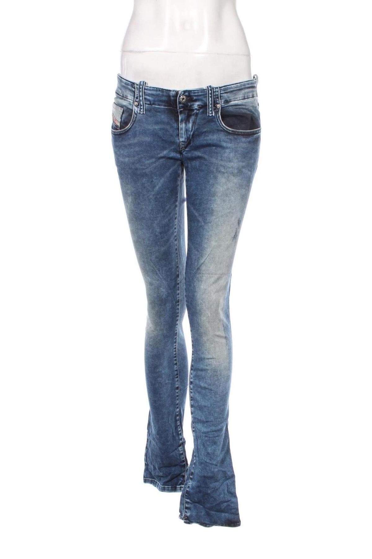 Damskie jeansy Diesel, Rozmiar S, Kolor Niebieski, Cena 387,99 zł