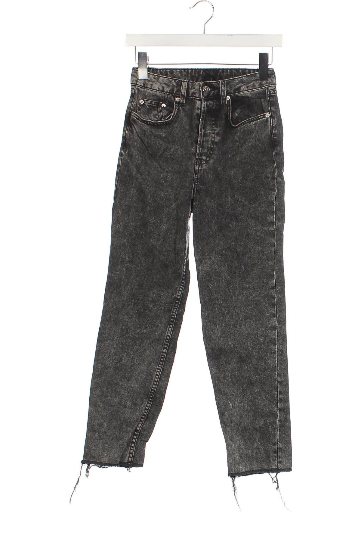 Damskie jeansy H&M Divided, Rozmiar XS, Kolor Szary, Cena 46,99 zł