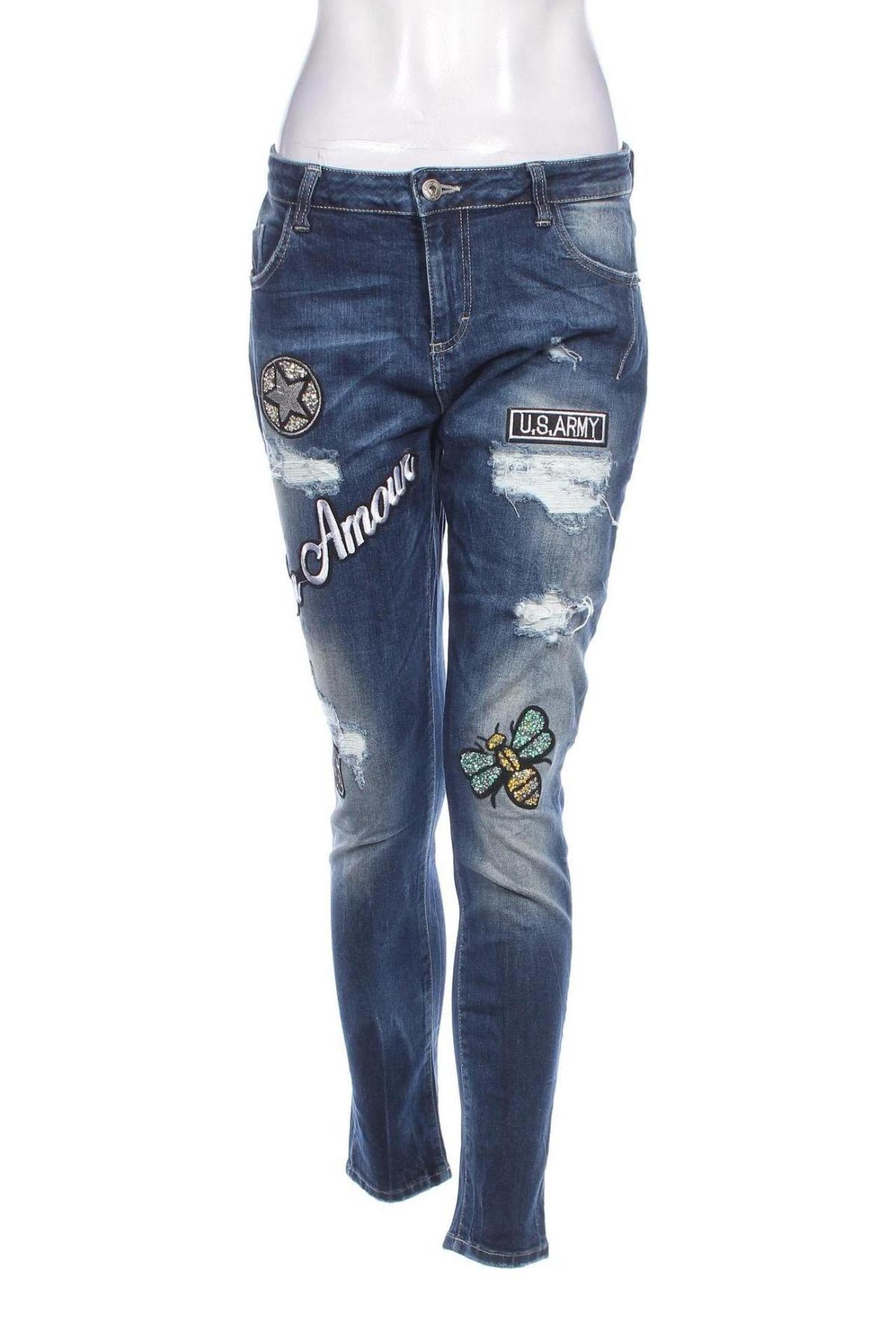 Damen Jeans Maryley, Größe M, Farbe Blau, Preis 52,49 €