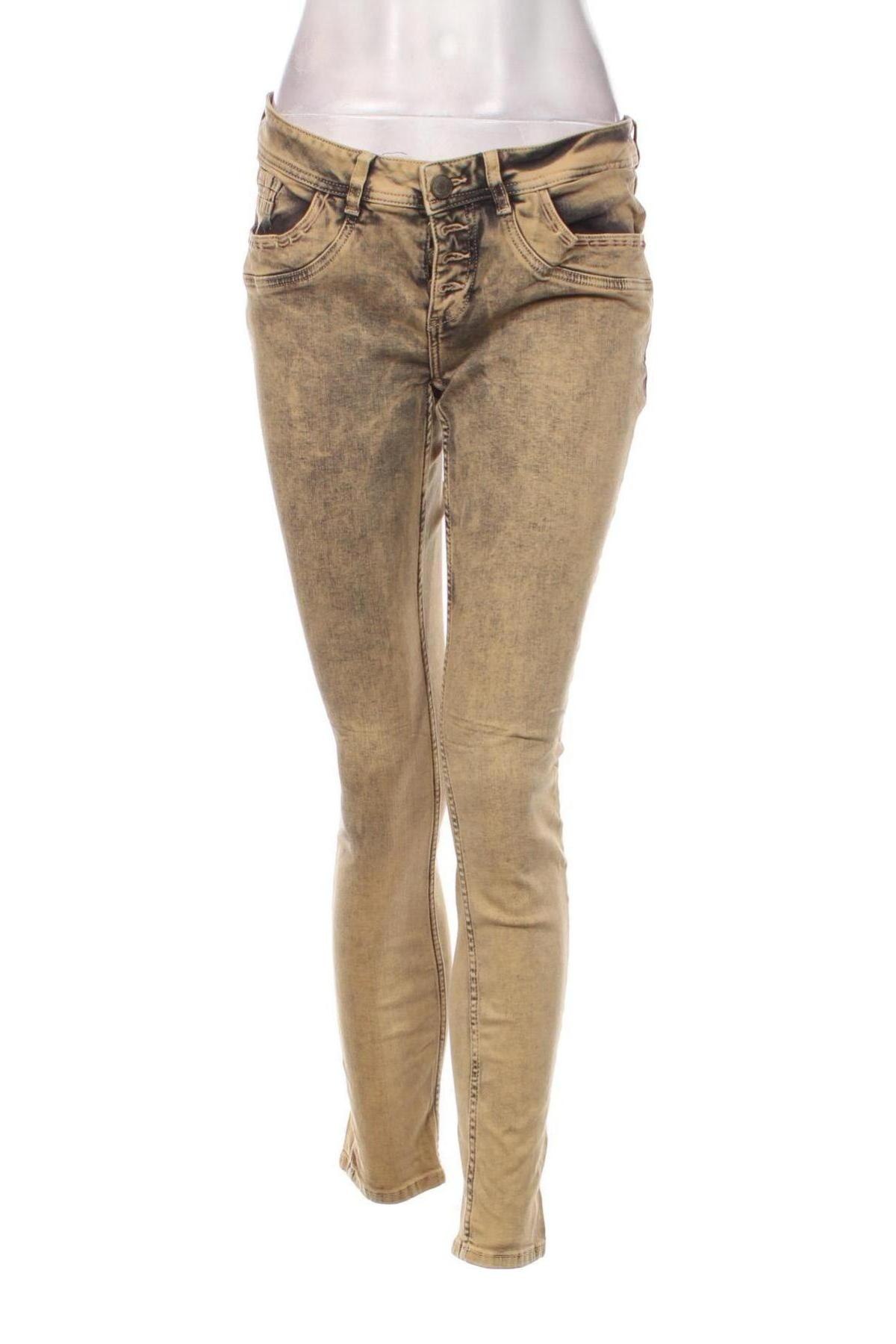 Damen Jeans Street One, Größe L, Farbe Beige, Preis € 28,99