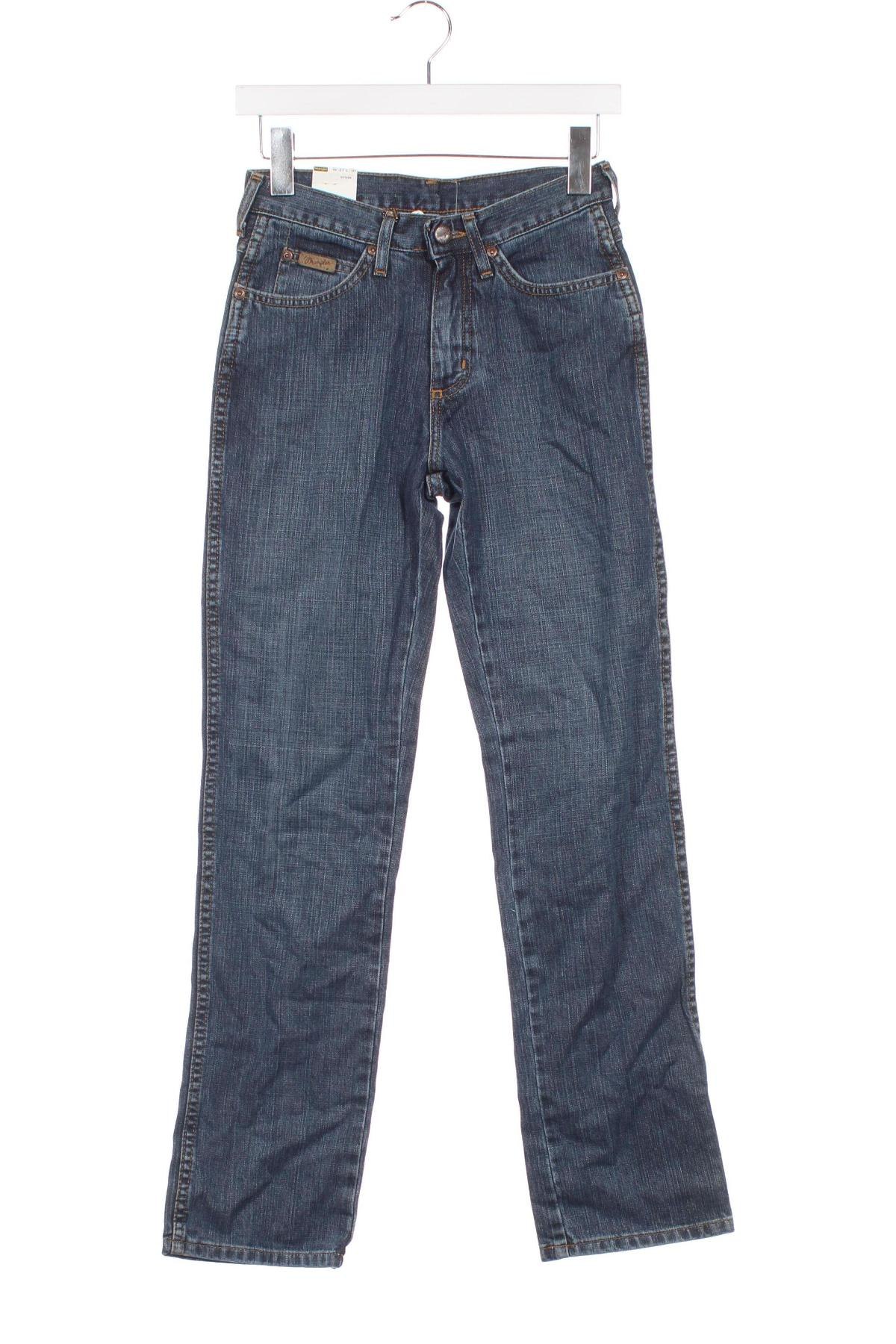 Damskie jeansy Wrangler, Rozmiar S, Kolor Niebieski, Cena 275,99 zł