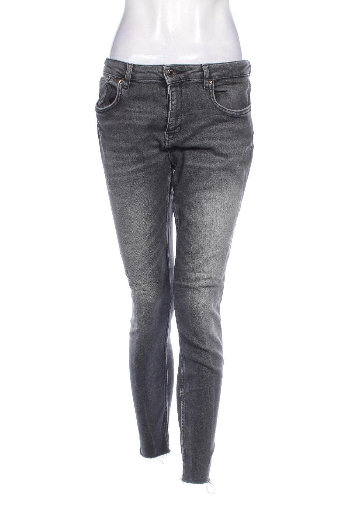 Damen Jeans Zara, Größe L, Farbe Grau, Preis 8,99 €