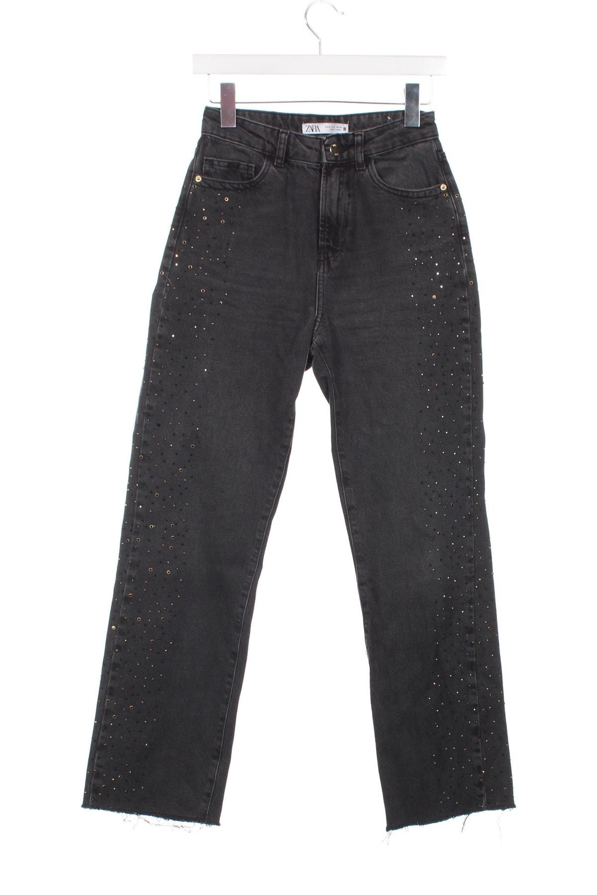 Damen Jeans Zara, Größe XS, Farbe Grau, Preis € 13,81