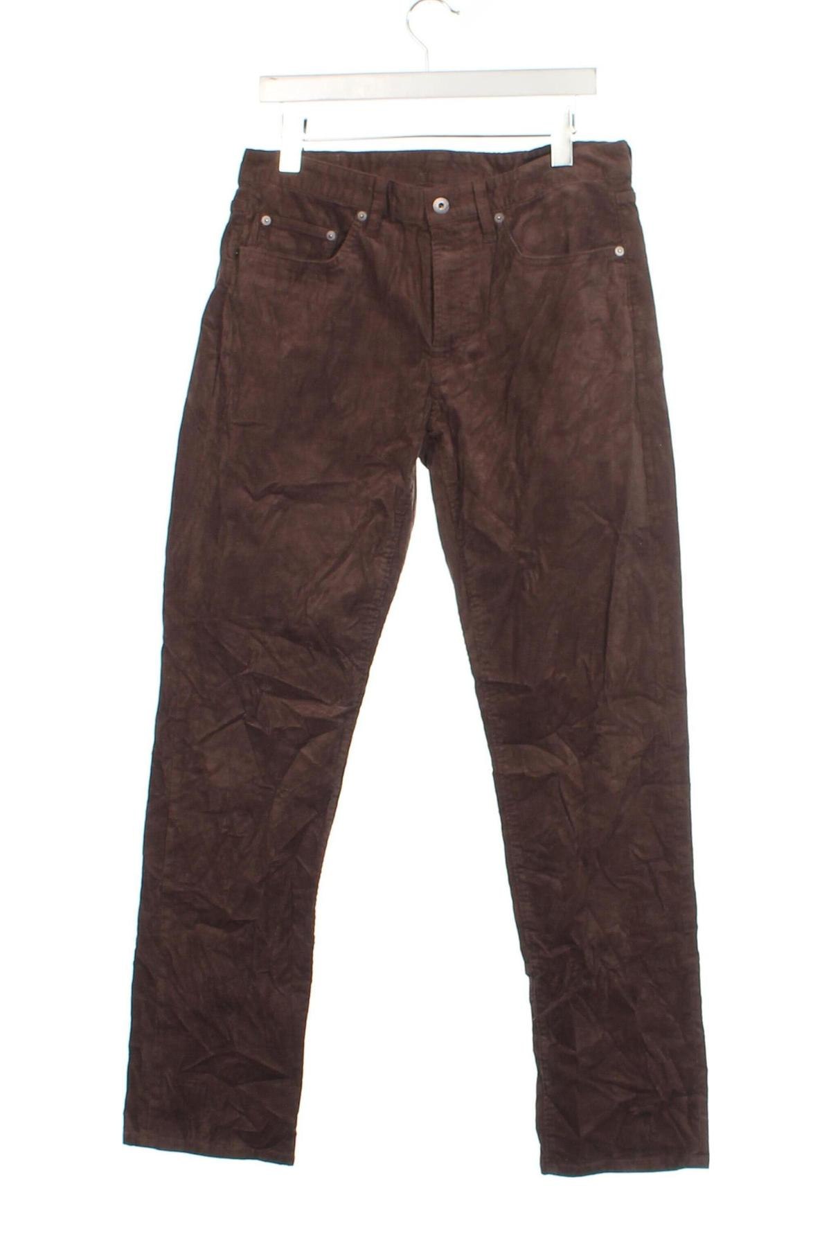 Pantaloni de velvet de femei BONOBOS, Mărime XXS, Culoare Maro, Preț 157,99 Lei