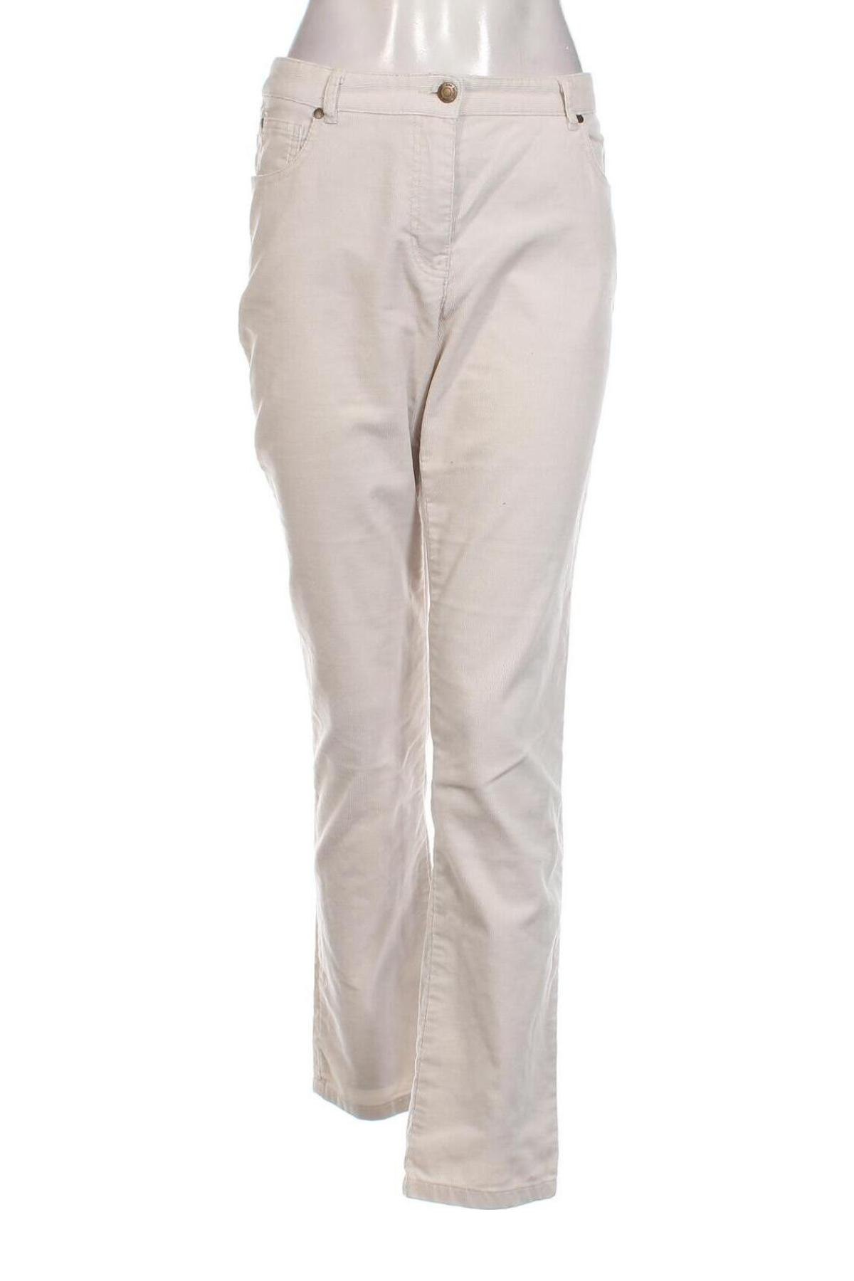 Damen Cordhose Gina Benotti, Größe L, Farbe Ecru, Preis € 14,83