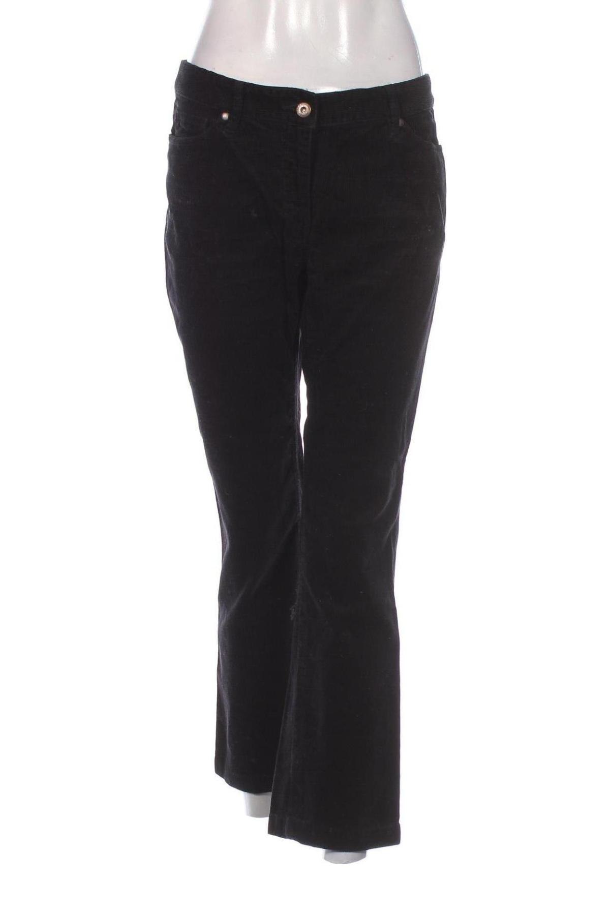 Pantaloni de velvet de femei H&M L.O.G.G., Mărime M, Culoare Negru, Preț 95,99 Lei