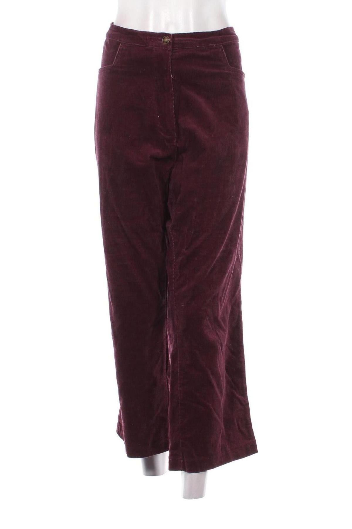 Damen Cordhose Lady M, Größe XXL, Farbe Rot, Preis € 33,99