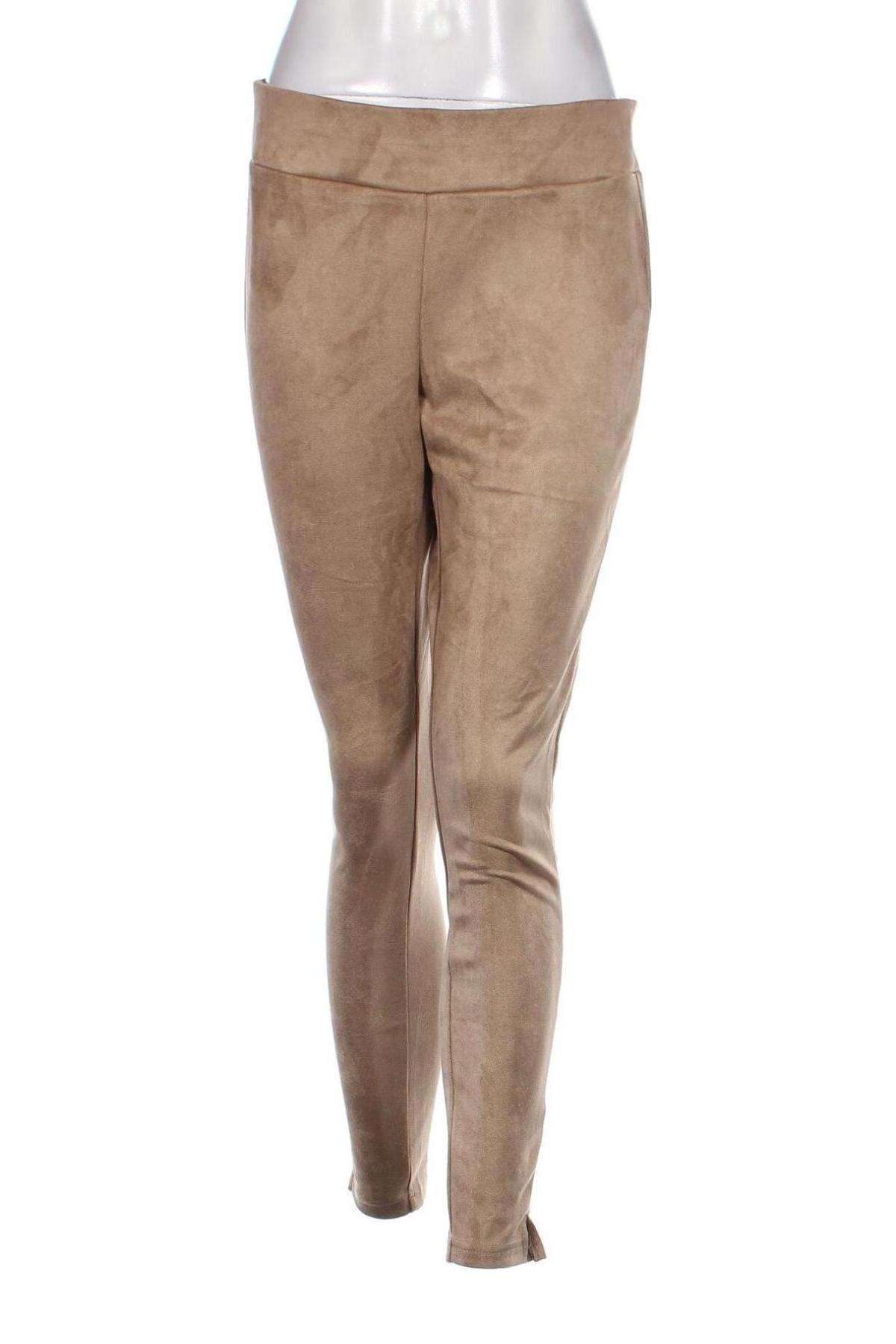 Damen Leggings Esmara, Größe L, Farbe Beige, Preis 13,49 €