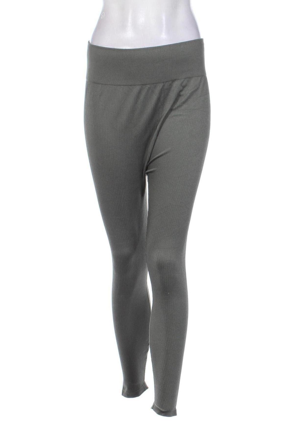 Damskie legginsy H&M, Rozmiar L, Kolor Zielony, Cena 60,99 zł