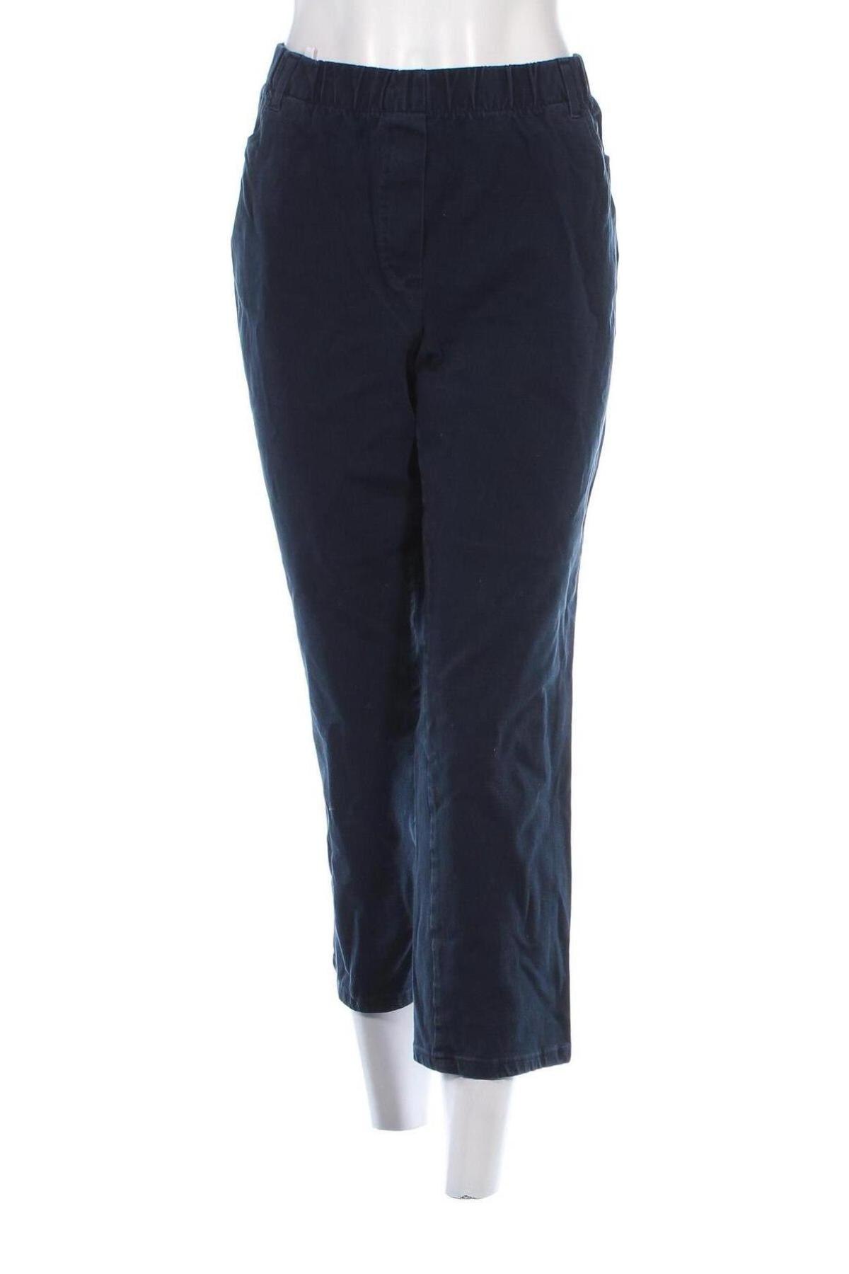 Pantaloni de femei, Mărime L, Culoare Albastru, Preț 95,99 Lei