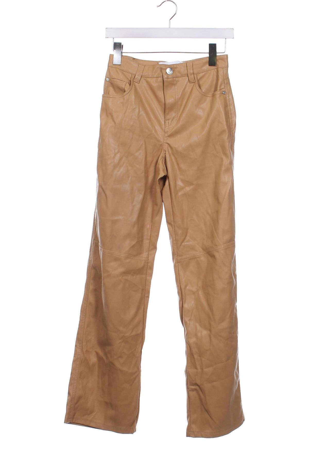 Damenhose Bershka, Größe S, Farbe Beige, Preis € 14,83