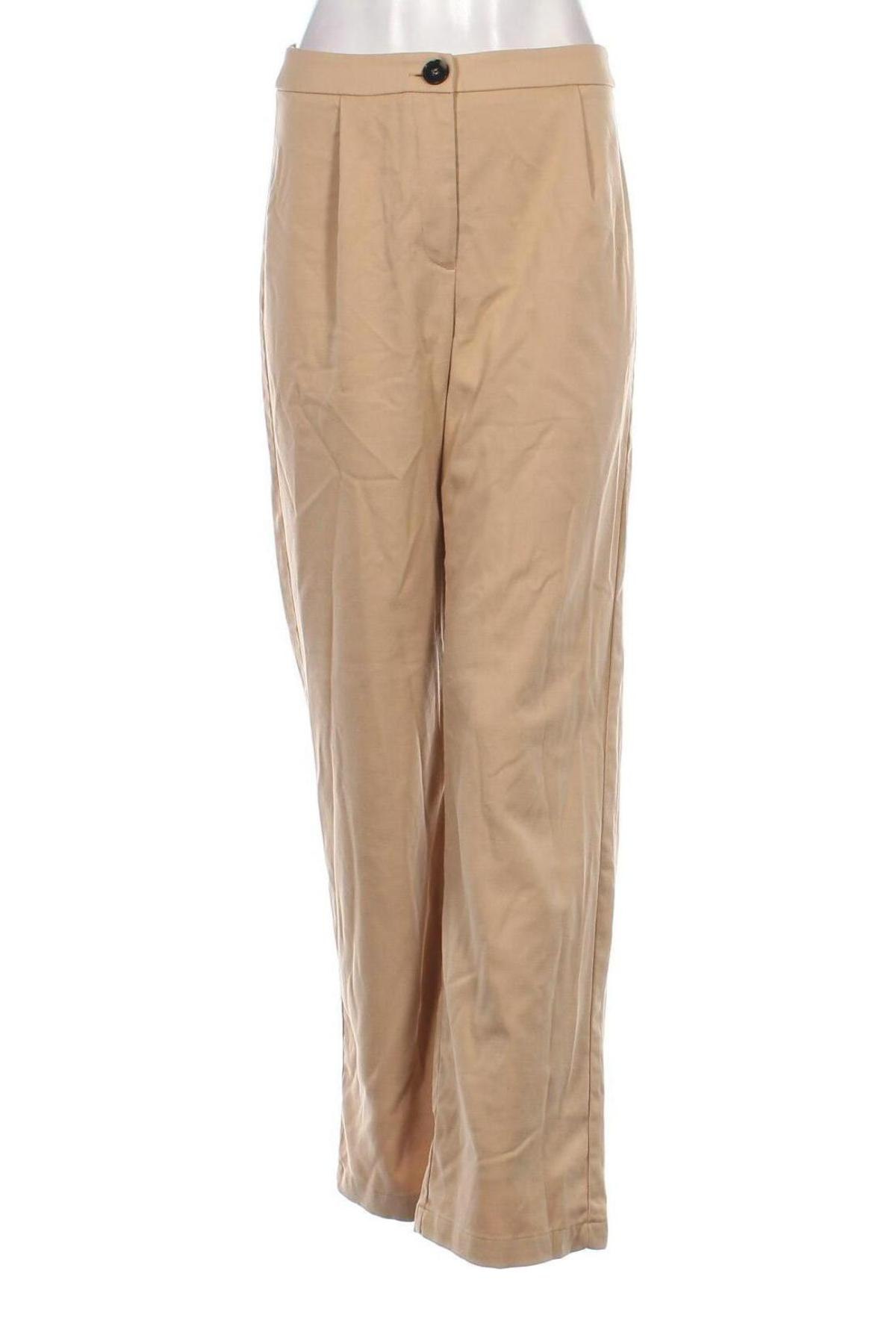 Damenhose Bershka, Größe M, Farbe Beige, Preis € 15,00