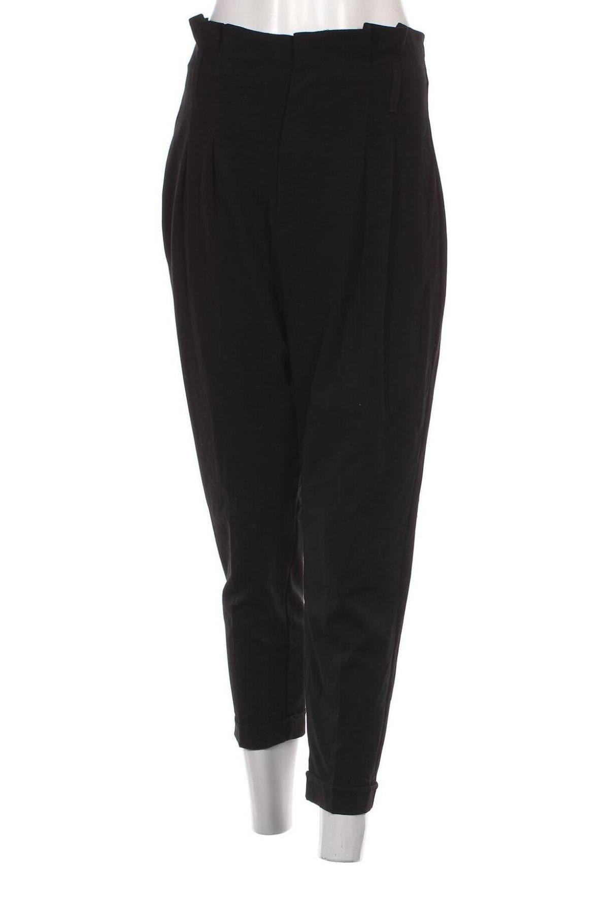 Pantaloni de femei Bershka, Mărime M, Culoare Negru, Preț 95,99 Lei