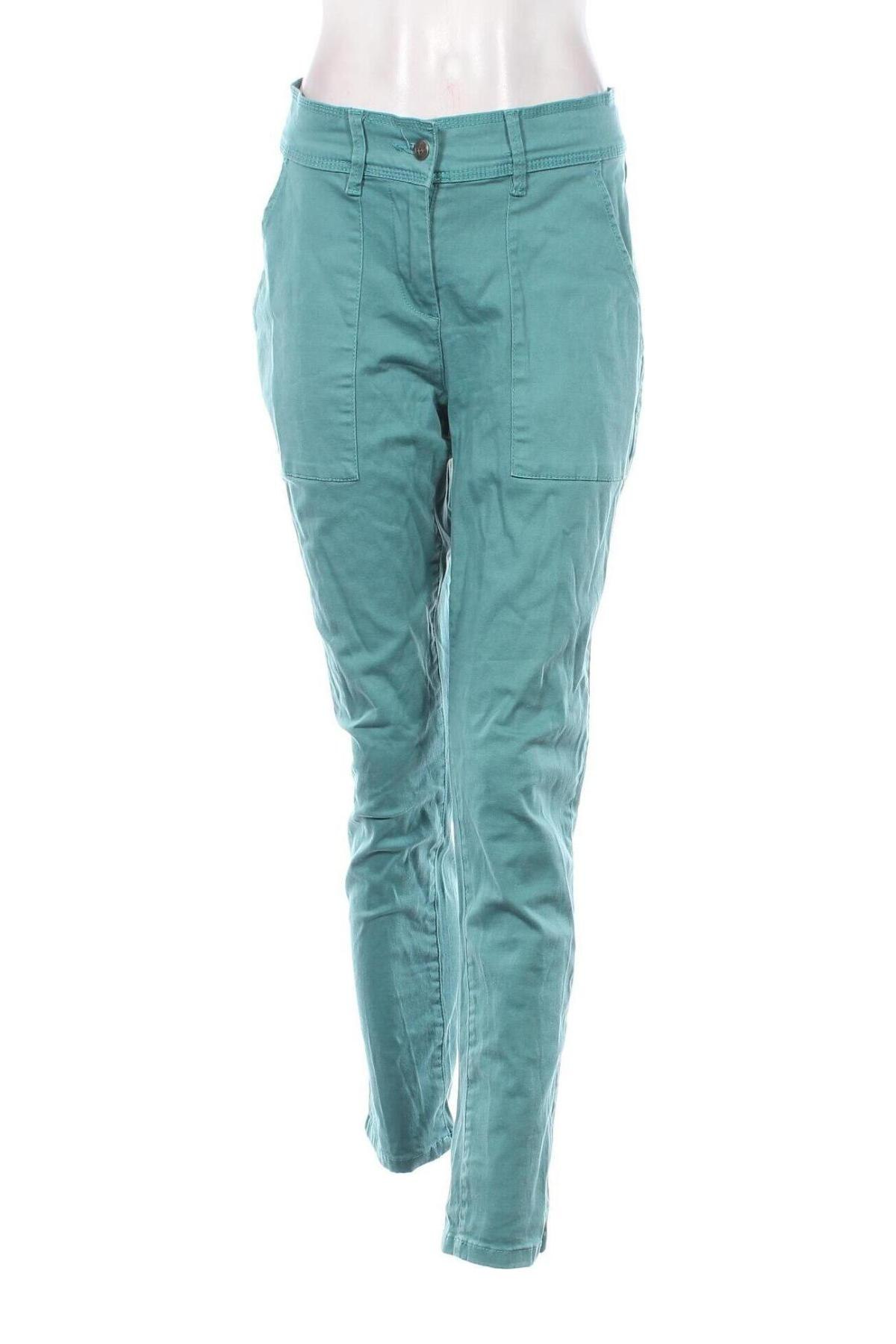 Pantaloni de femei Bpc Bonprix Collection, Mărime L, Culoare Verde, Preț 38,99 Lei