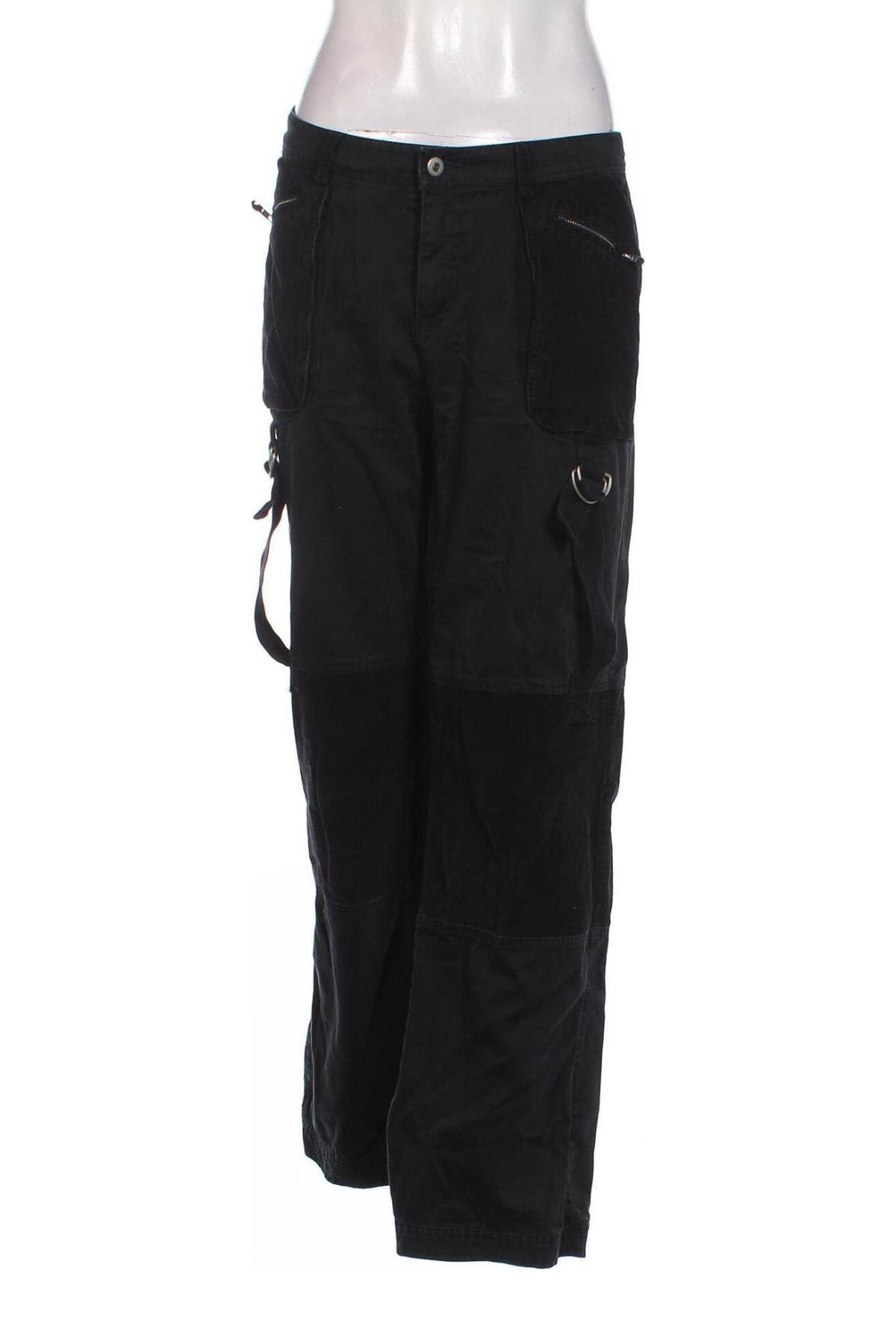 Pantaloni de femei Crazy Wool, Mărime M, Culoare Negru, Preț 95,99 Lei