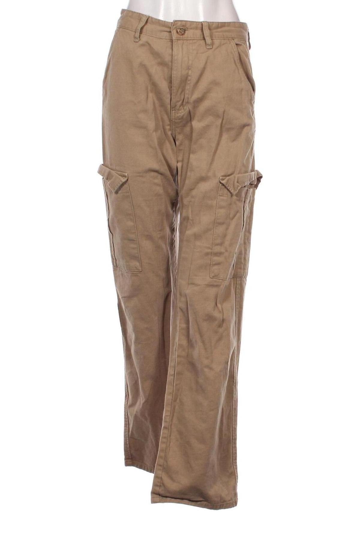 Damenhose Stradivarius, Größe M, Farbe Beige, Preis 20,49 €