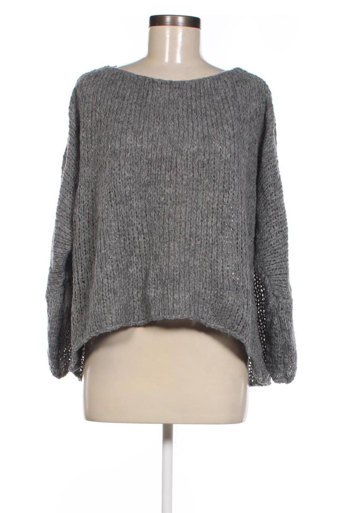 Damenpullover, Größe L, Farbe Grau, Preis 20,49 €