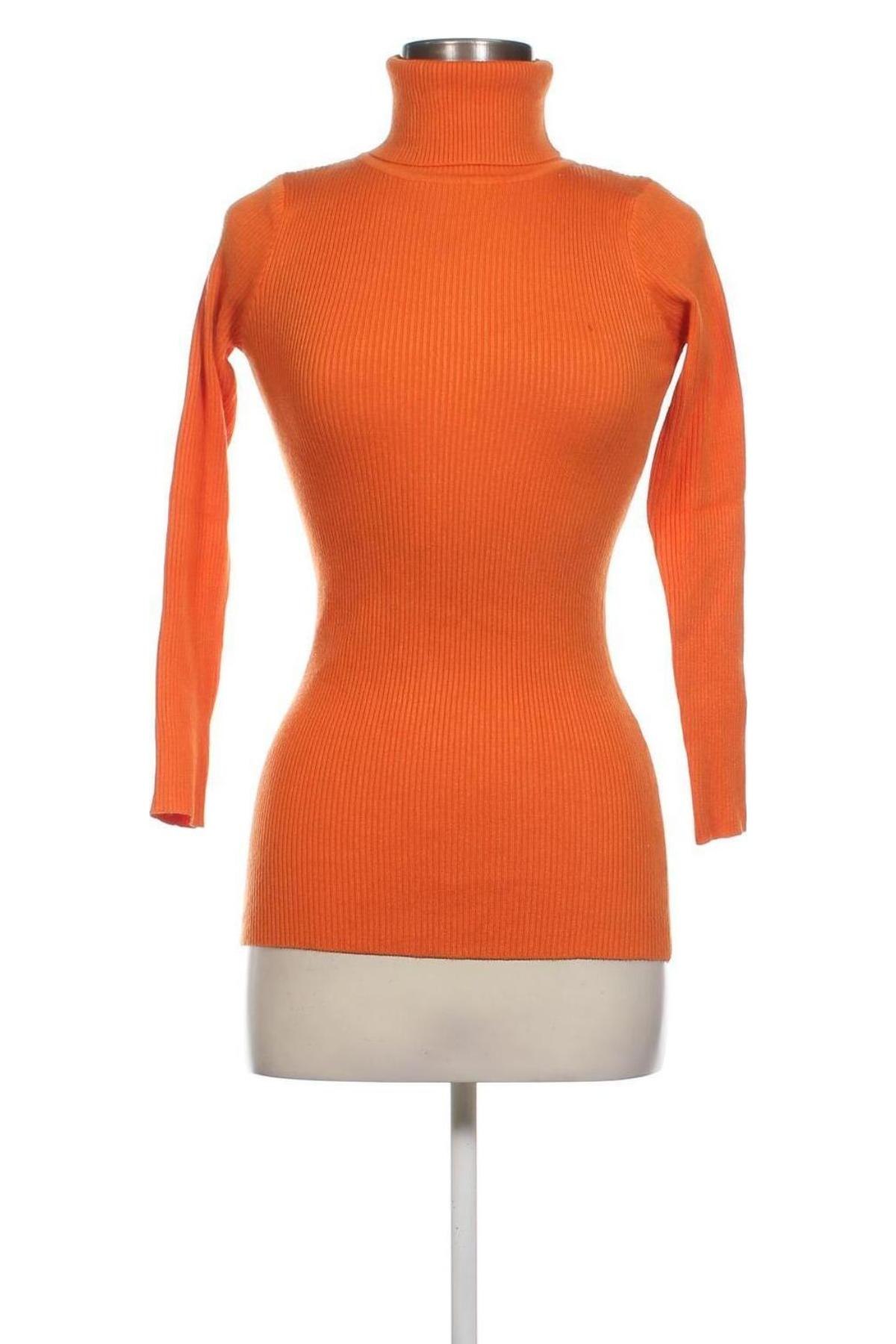 Damenpullover, Größe M, Farbe Orange, Preis 15,00 €