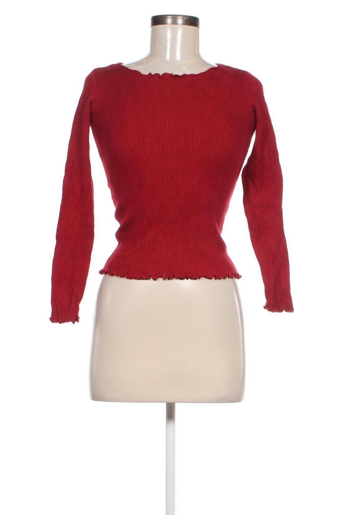 Damenpullover, Größe S, Farbe Rot, Preis € 14,83