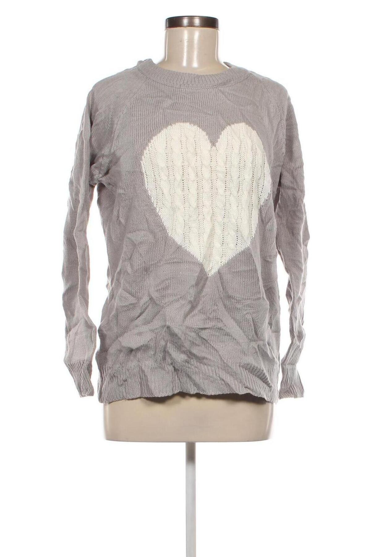 Damenpullover, Größe M, Farbe Grau, Preis € 20,49