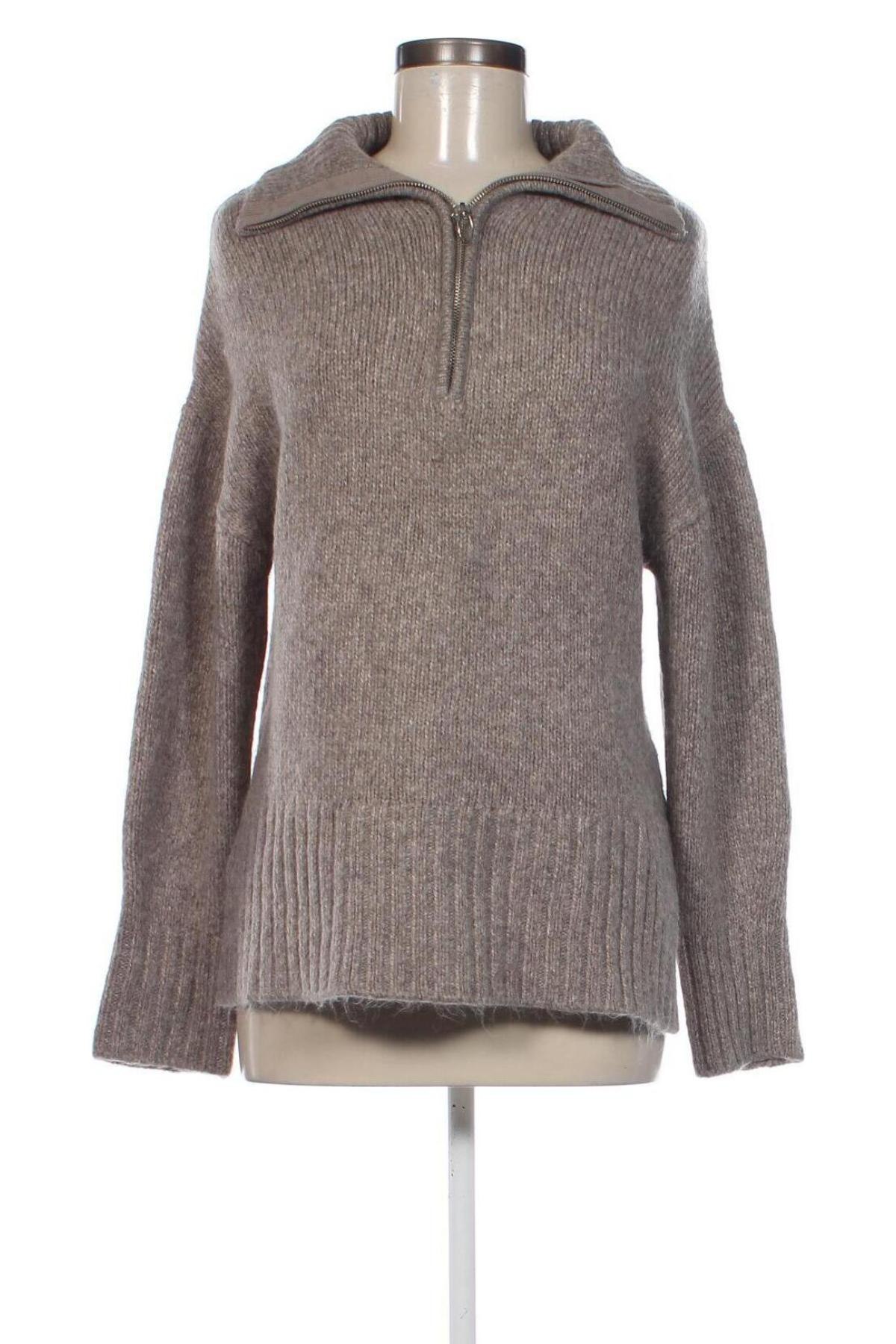 Damenpullover Amisu, Größe M, Farbe Grau, Preis 20,49 €