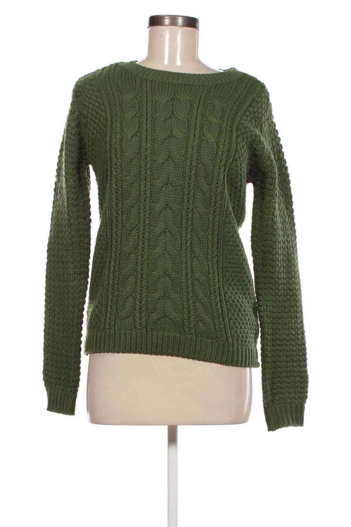 Pulover de femei Clockhouse, Mărime S, Culoare Verde, Preț 95,99 Lei