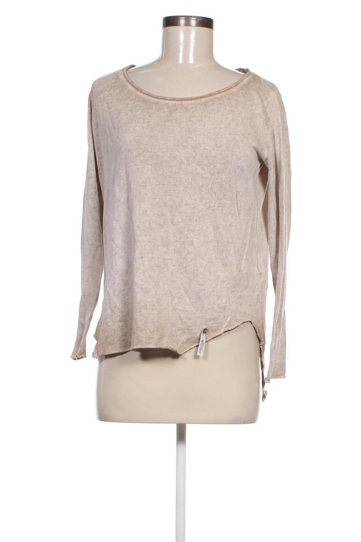 Damenpullover Cotton Candy, Größe M, Farbe Beige, Preis 14,84 €