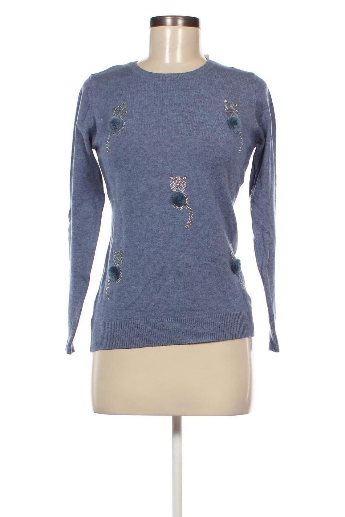 Damenpullover DD-II, Größe M, Farbe Blau, Preis € 14,83