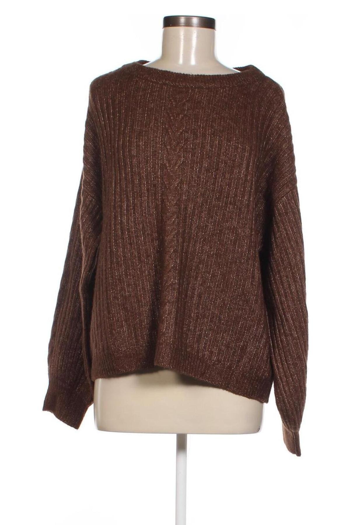 Damenpullover Essentials by Tchibo, Größe XL, Farbe Braun, Preis 20,49 €