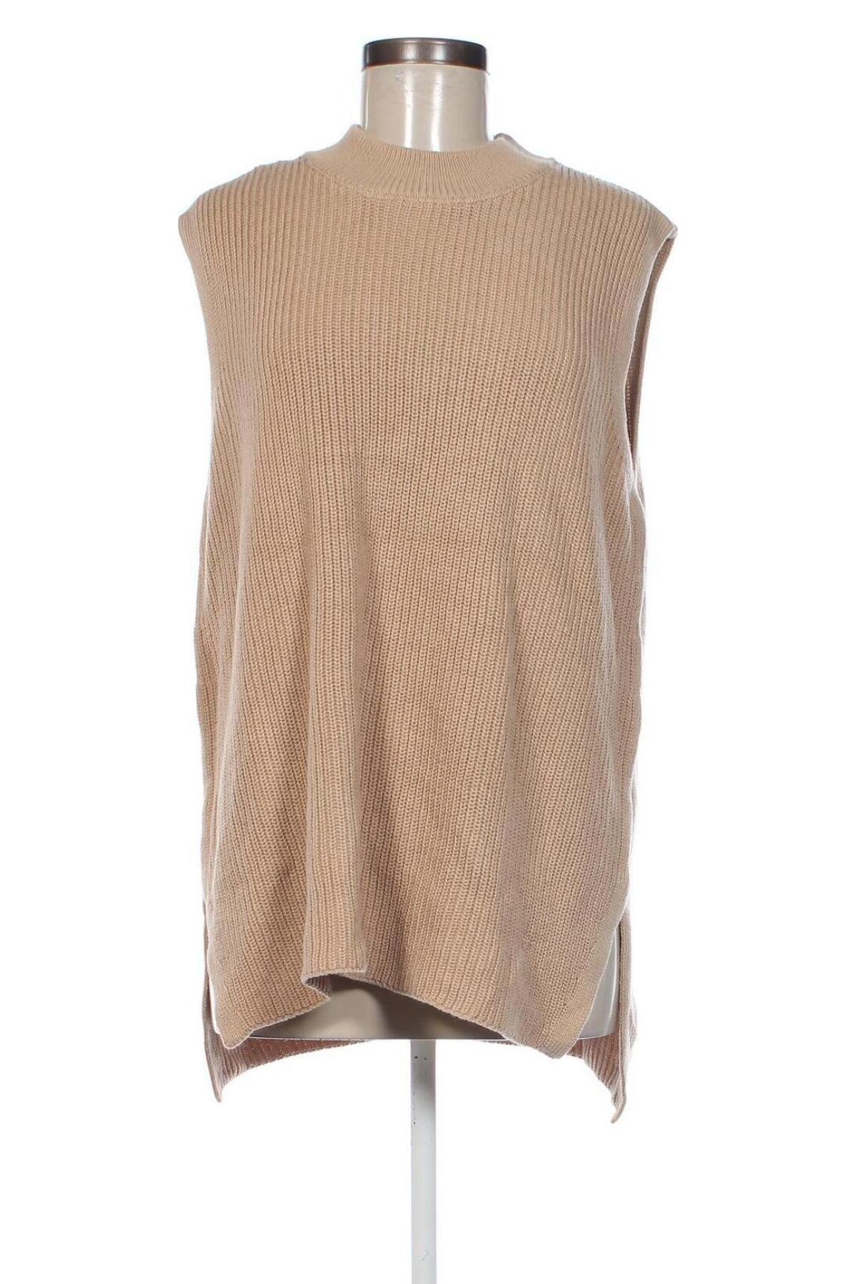 Damenpullover Essentials by Tchibo, Größe XL, Farbe Beige, Preis 20,49 €