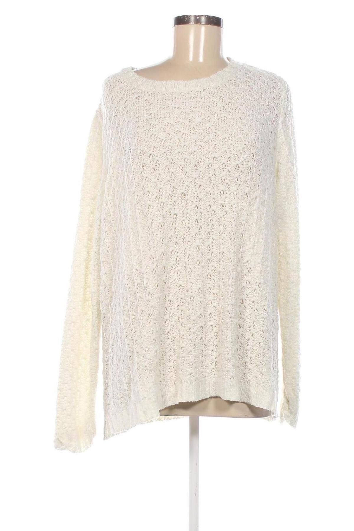 Damenpullover Gina Benotti, Größe XXL, Farbe Ecru, Preis 20,49 €