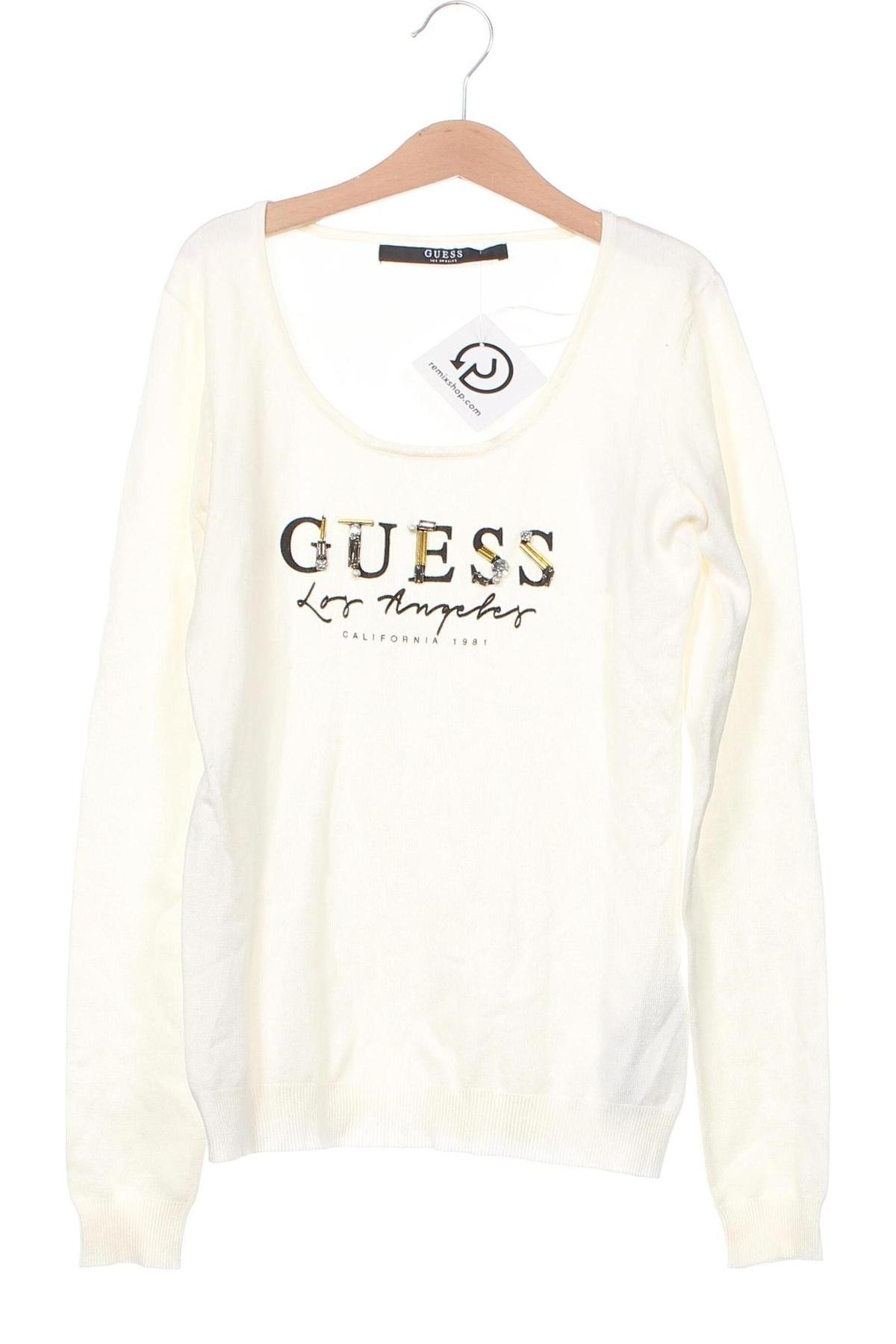 Damenpullover Guess, Größe XS, Farbe Ecru, Preis 50,92 €