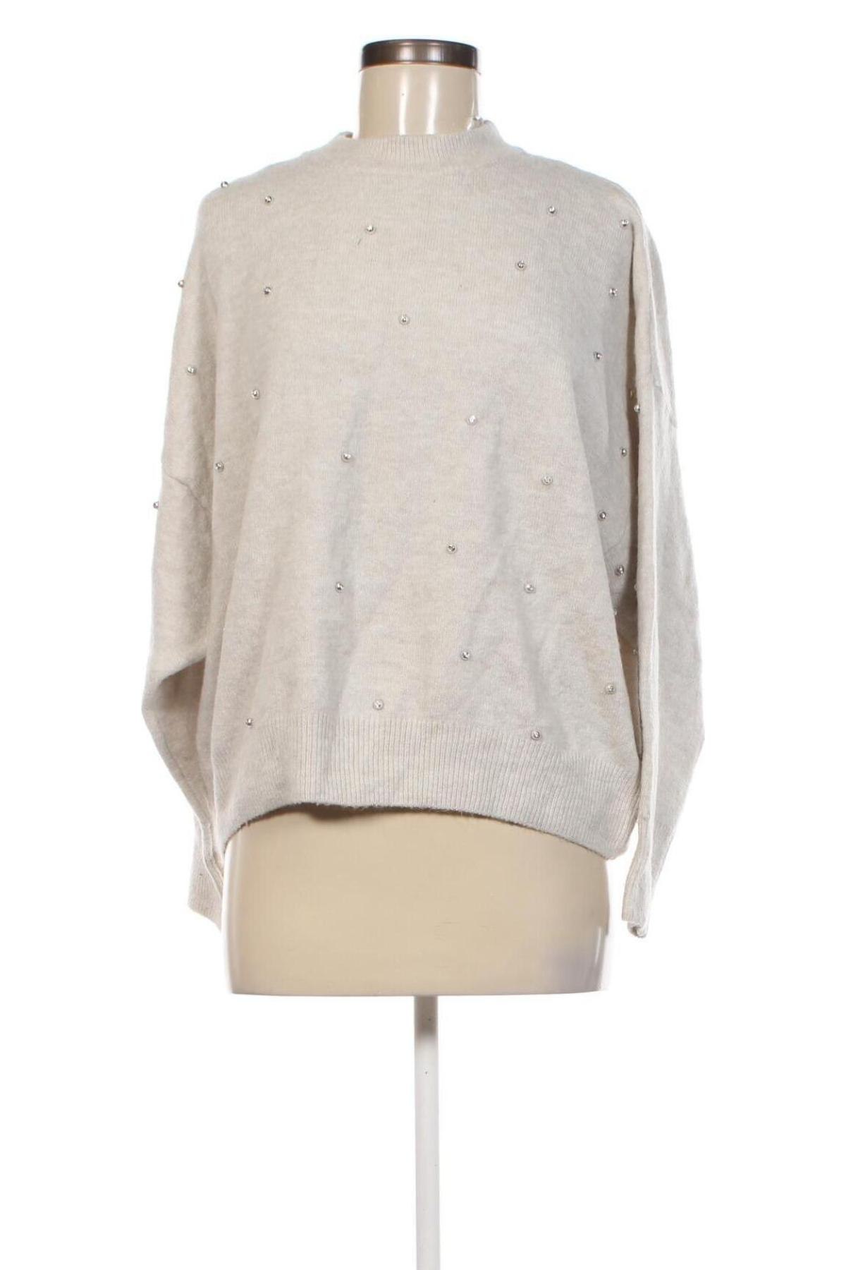 Damski sweter H&M, Rozmiar L, Kolor Szary, Cena 92,99 zł