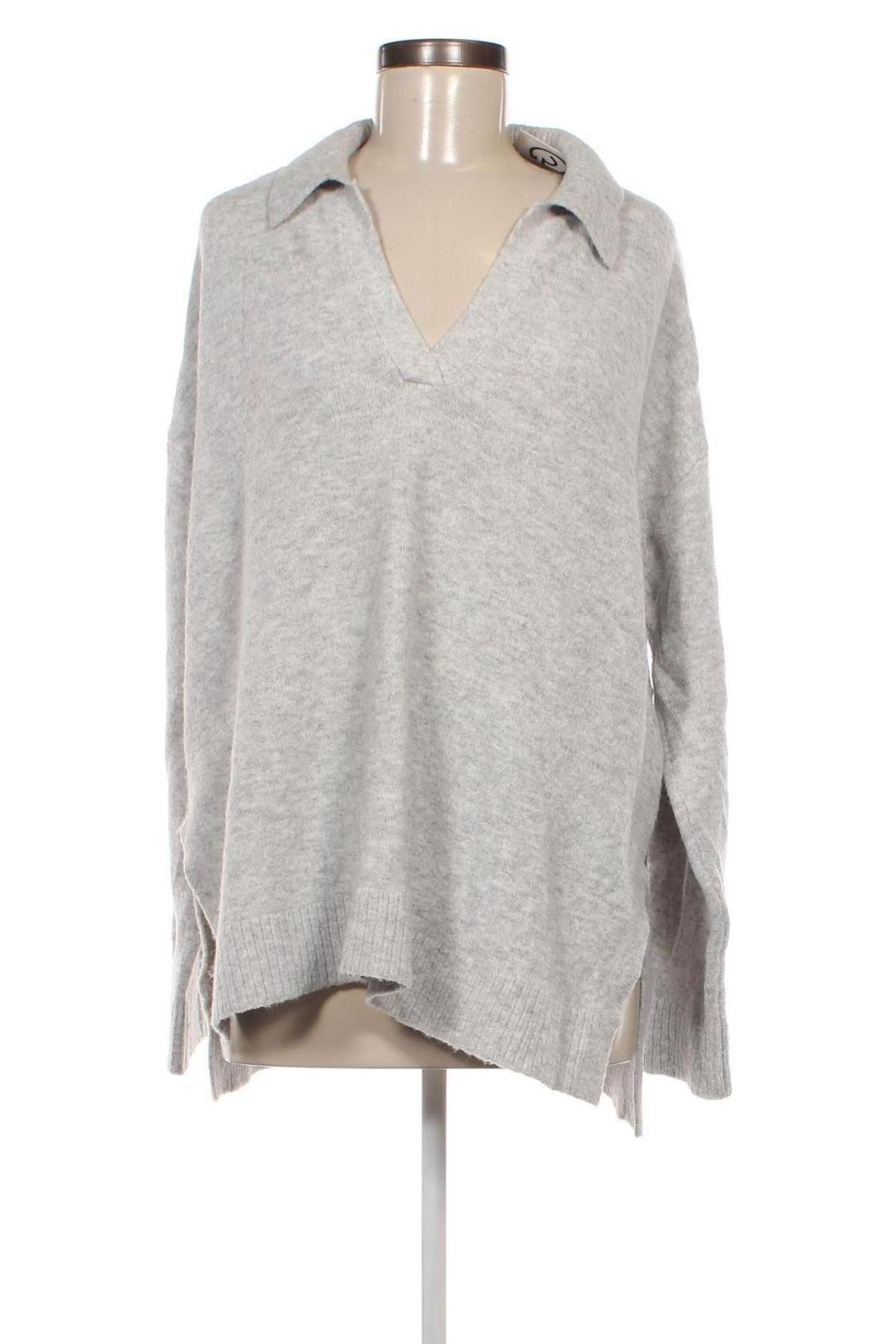 Damenpullover H&M, Größe L, Farbe Grau, Preis 20,49 €