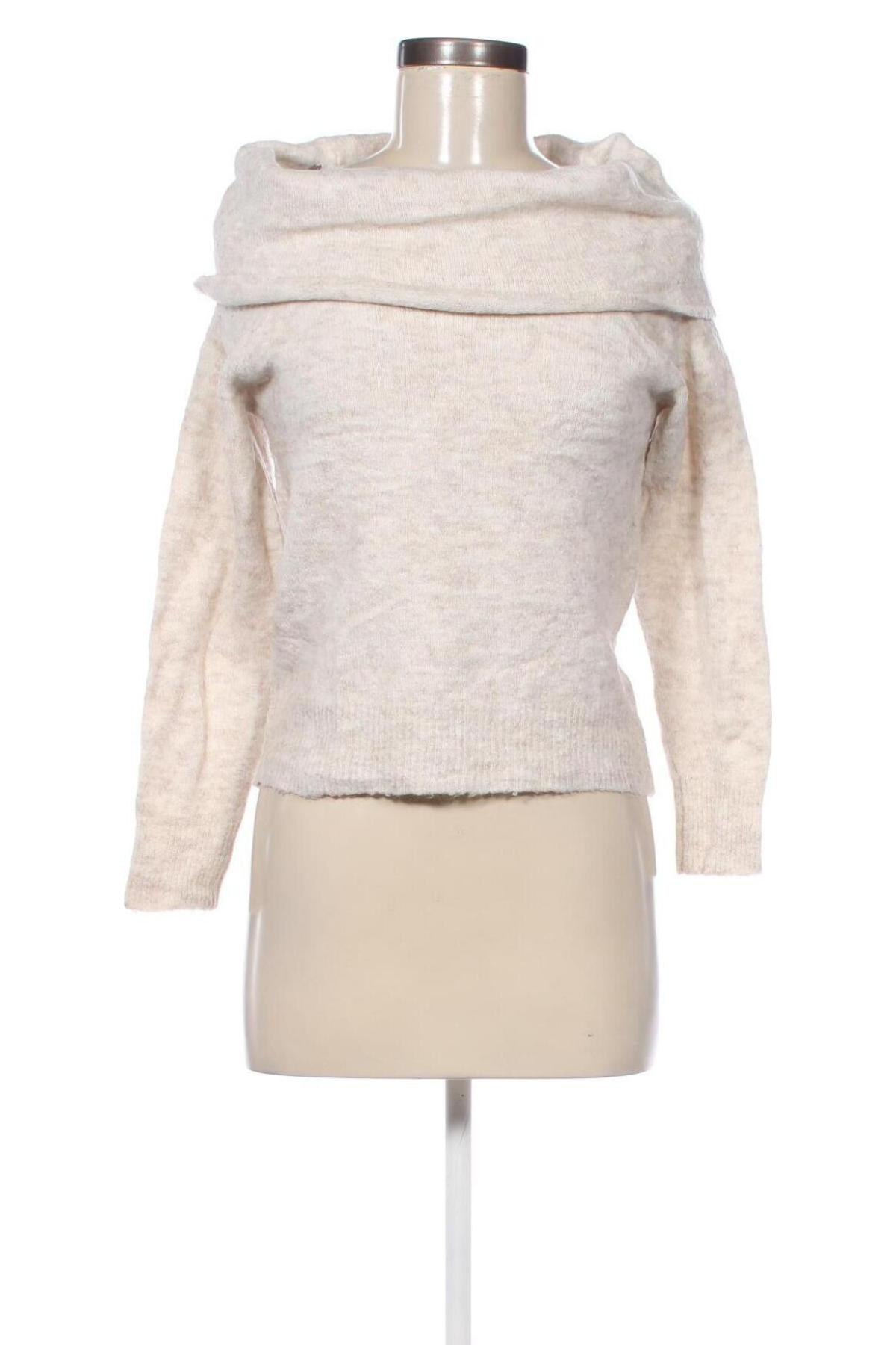 Damenpullover H&M Divided, Größe XS, Farbe Beige, Preis 12,49 €