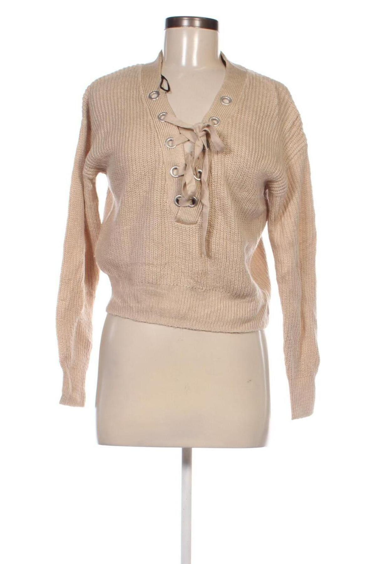 Damenpullover H&M Divided, Größe XS, Farbe Beige, Preis € 20,49