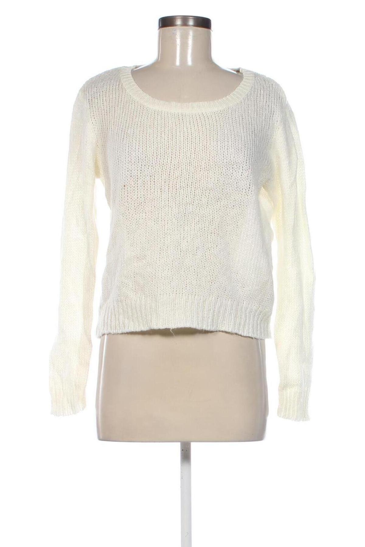 Damenpullover H&M Divided, Größe S, Farbe Weiß, Preis € 20,49